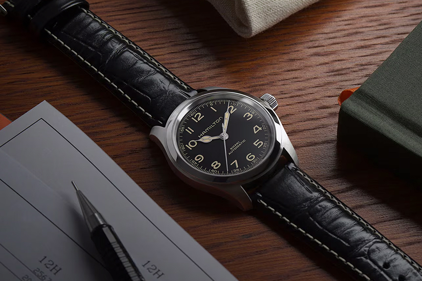 時計 HAMILTON KHAKI FIELD MURPH 38MM Khaki Field Murph 38mm - Dial color:Black - H70405730