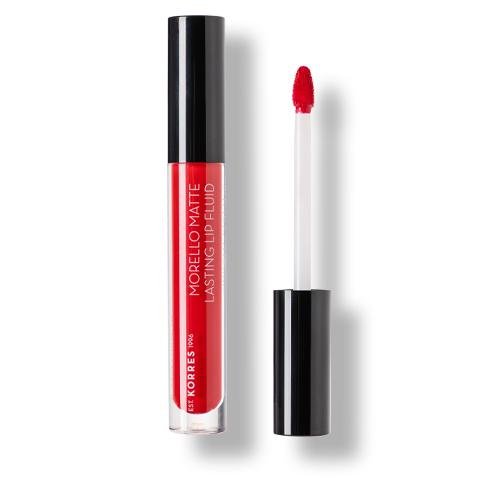 Korres Lippenstift Red Velvet Morello Matte Lasting Lip Fluid 1