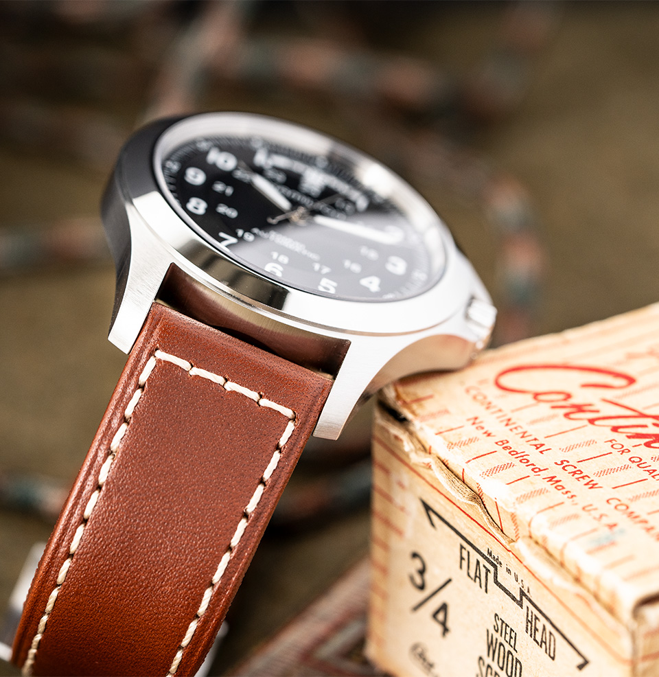 Khaki Field King Auto Brushed and Polished