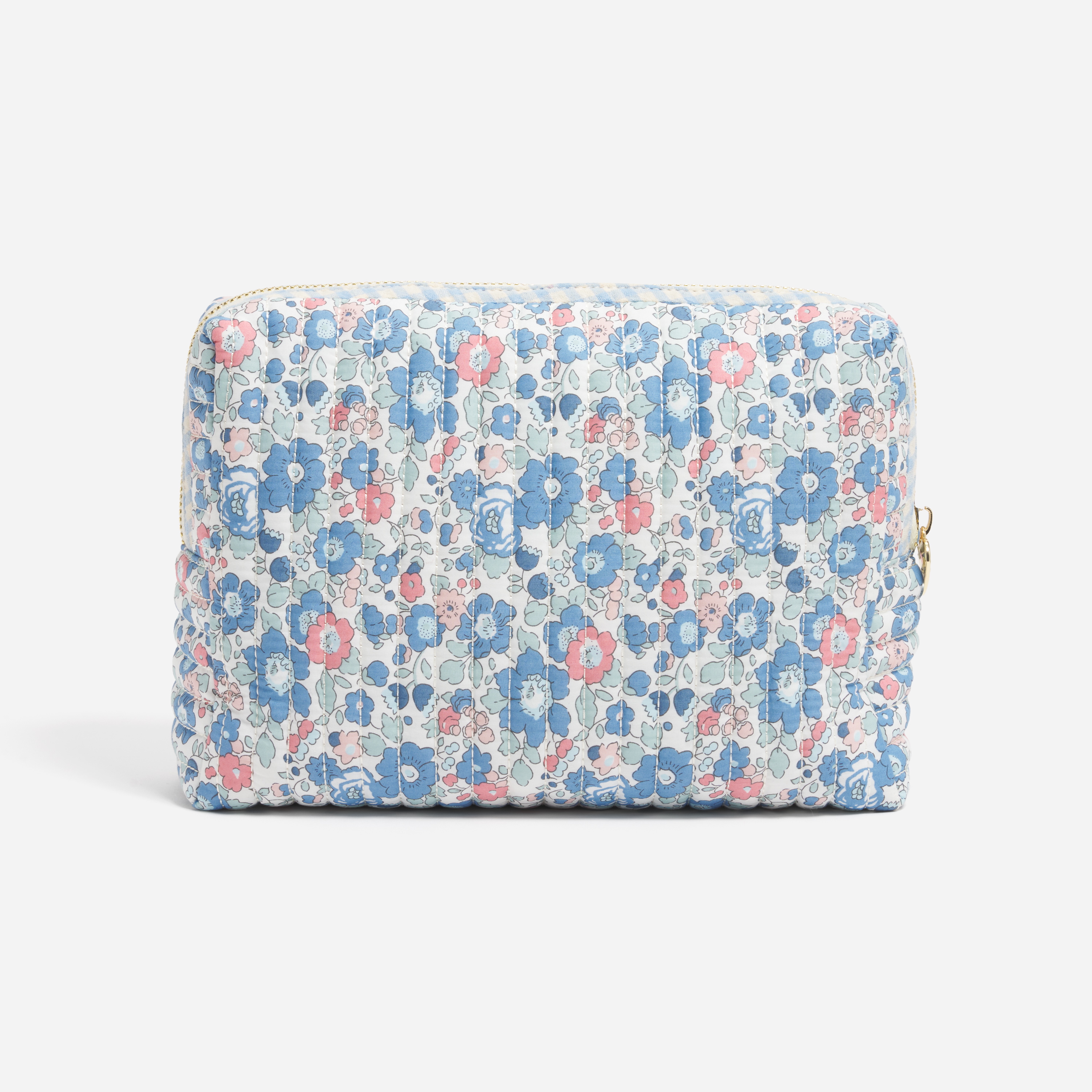 Large Pouch Made with Liberty Fabric