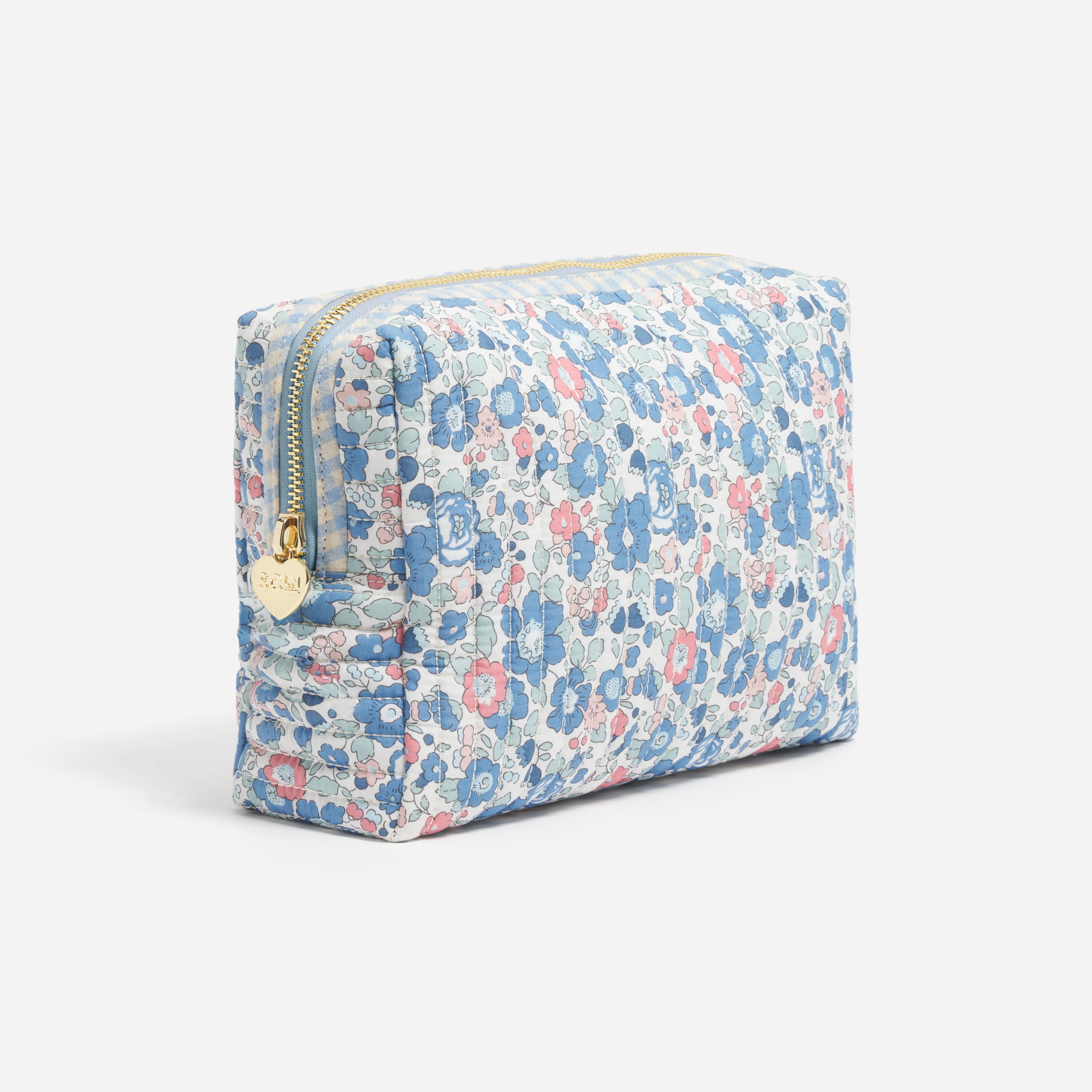 Large Pouch Made with Liberty Fabric