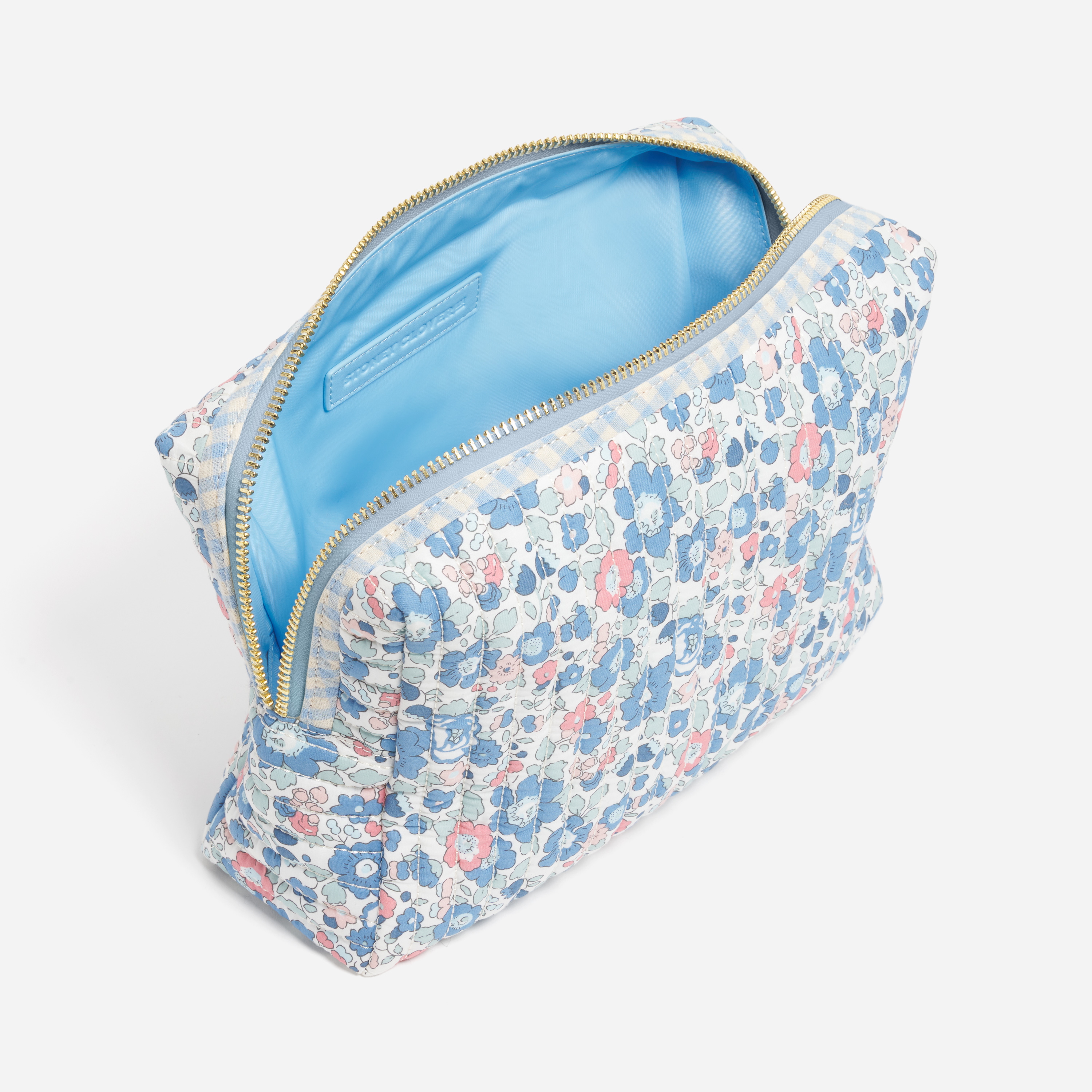 Large Pouch Made with Liberty Fabric