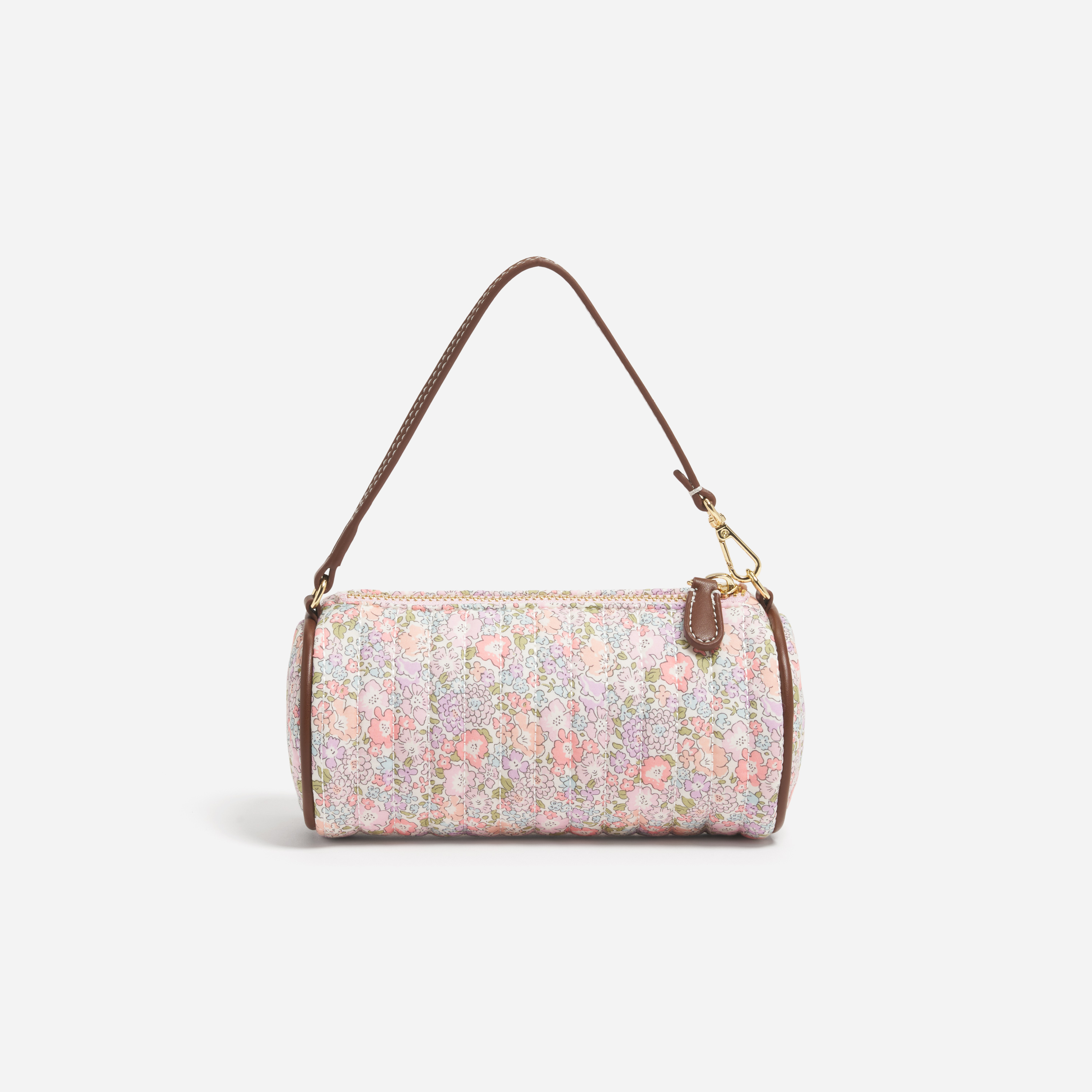 Barrel Bag Made with Liberty Fabric