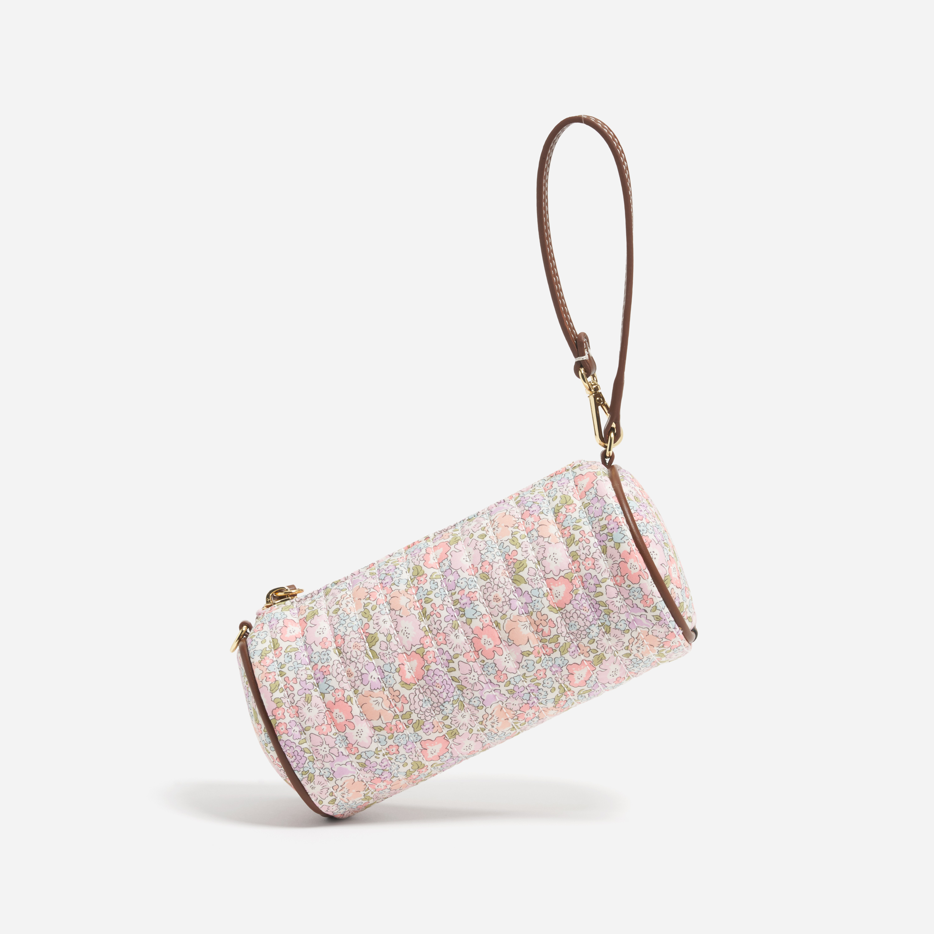 Barrel Bag Made with Liberty Fabric