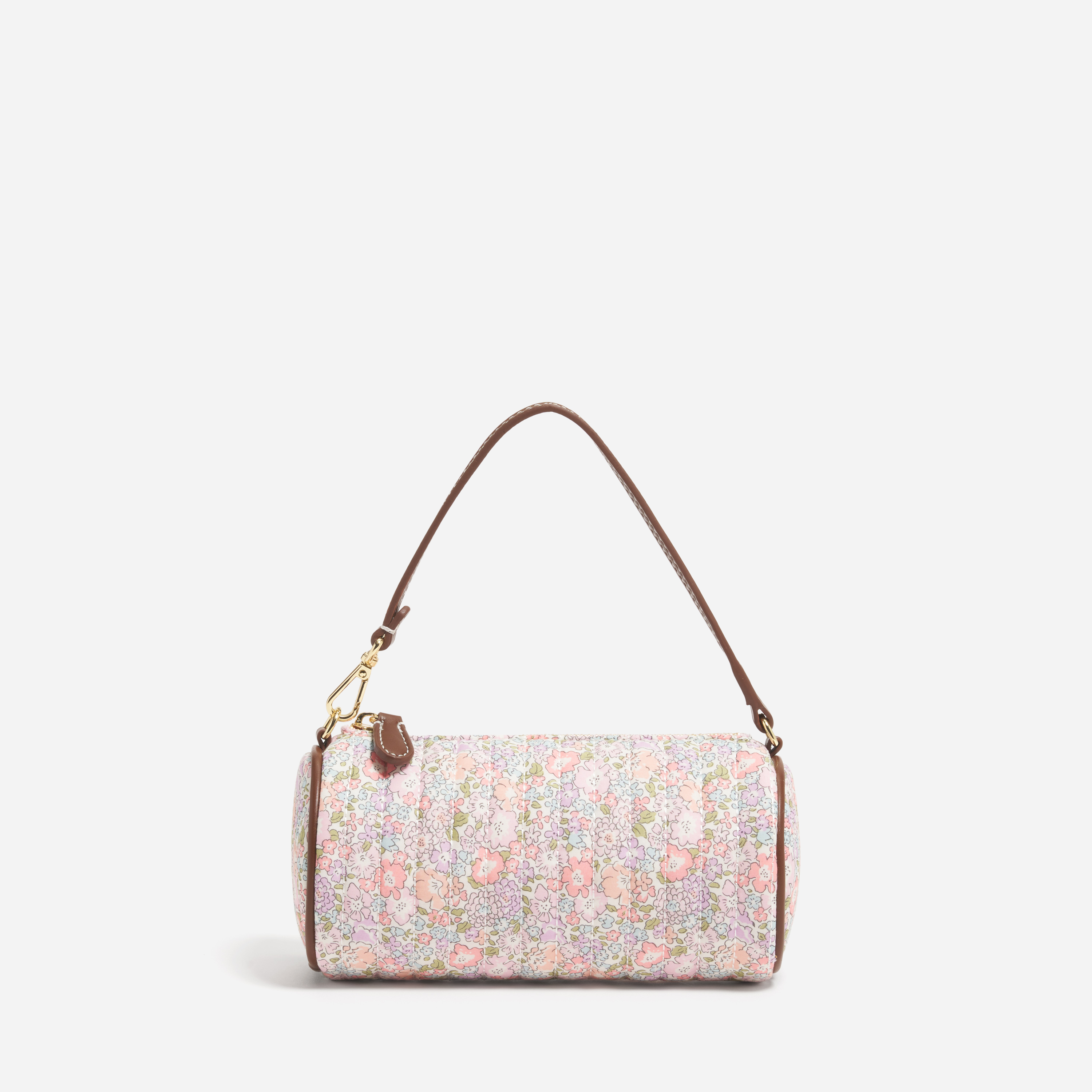 Barrel Bag Made with Liberty Fabric