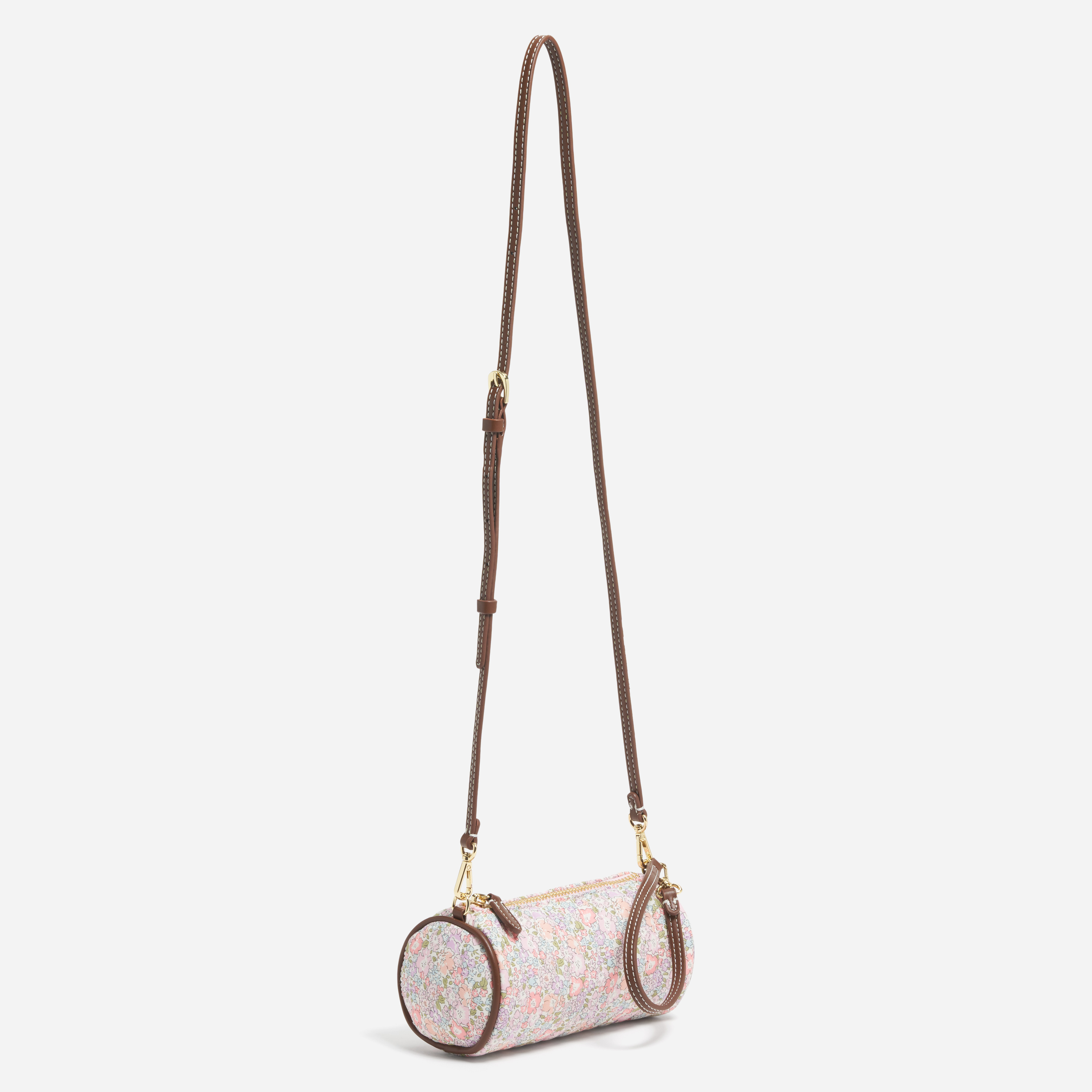 Barrel Bag Made with Liberty Fabric