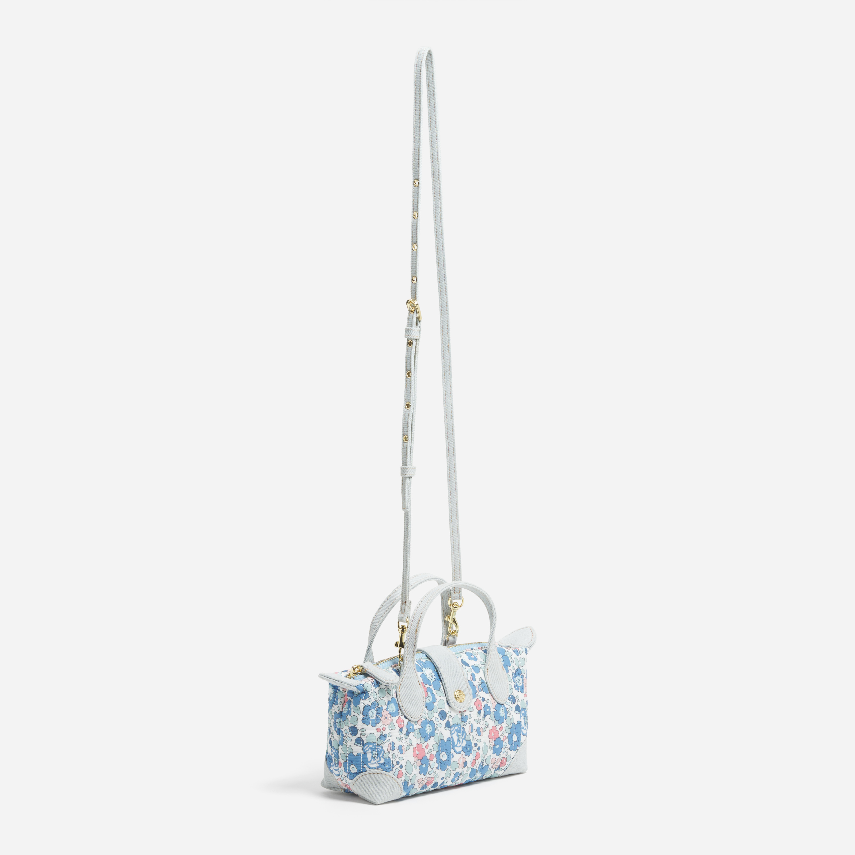 Pouchette Crossbody Bag 02 Made with Liberty Fabric