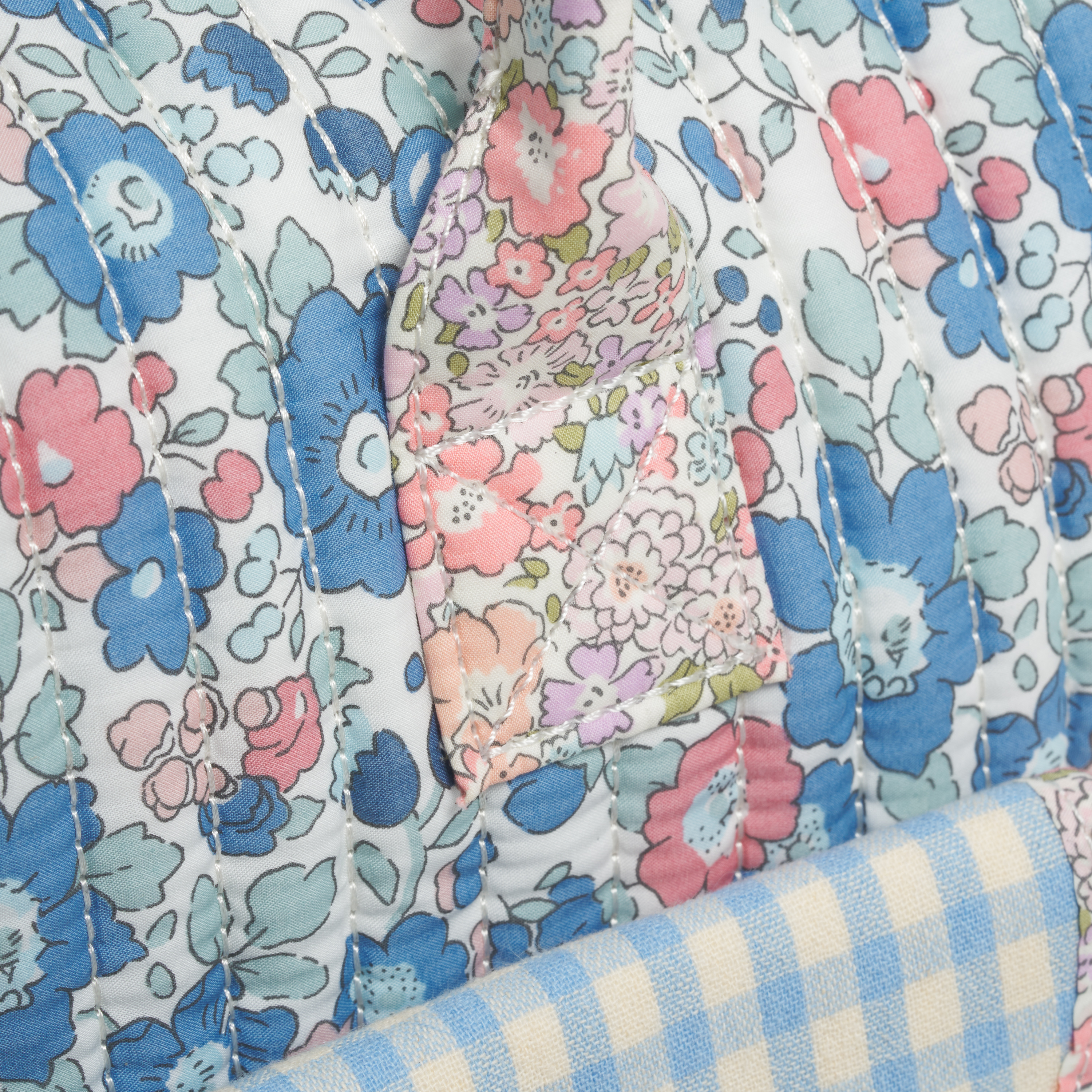 Pocket Duffle Bag Made with Liberty Fabric