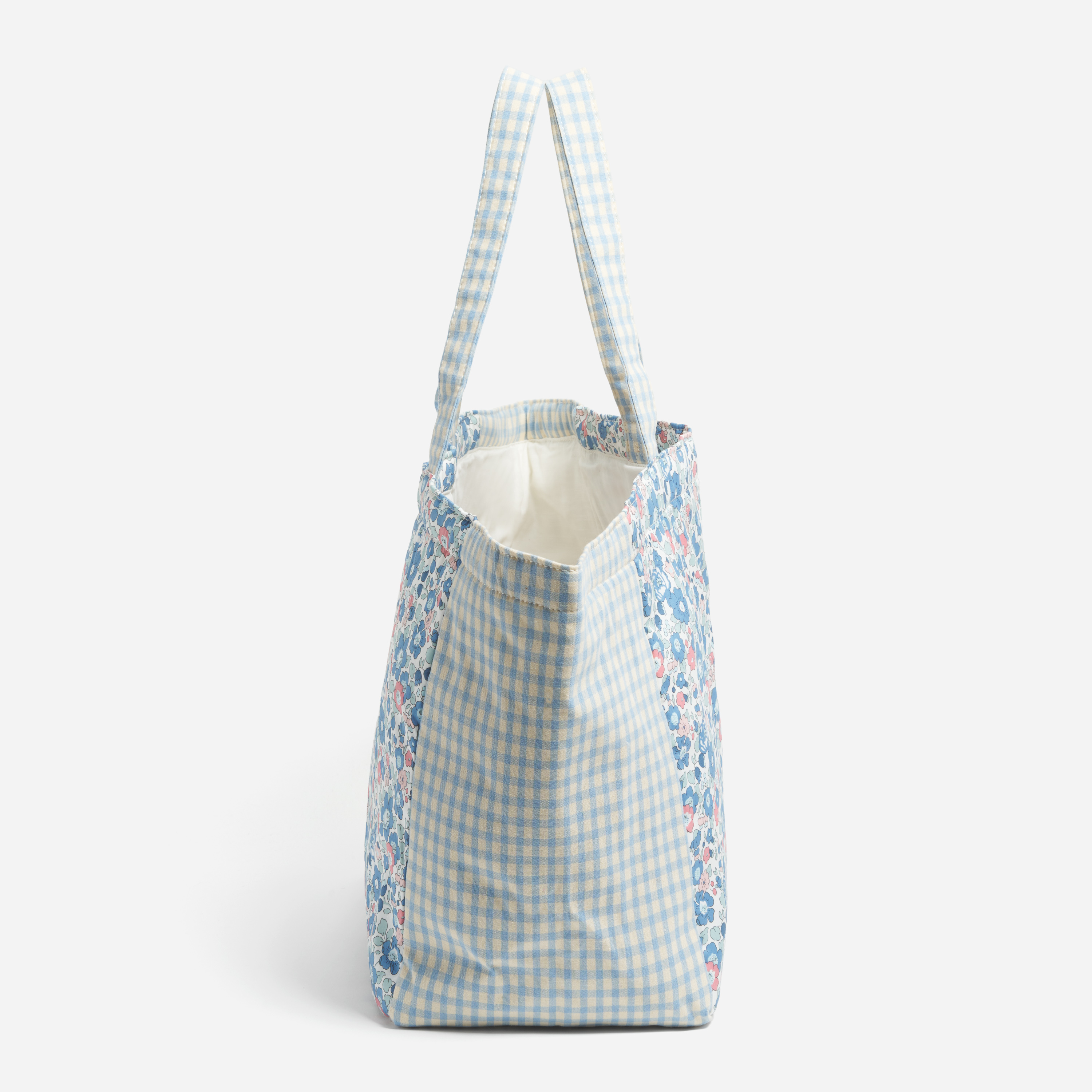 Large Everything Tote Made with Liberty Fabric