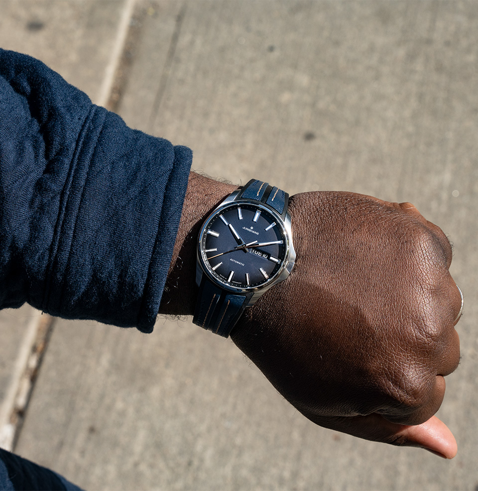 Meister S Automatic 40.5mm Case on 7.5-inch Wrist