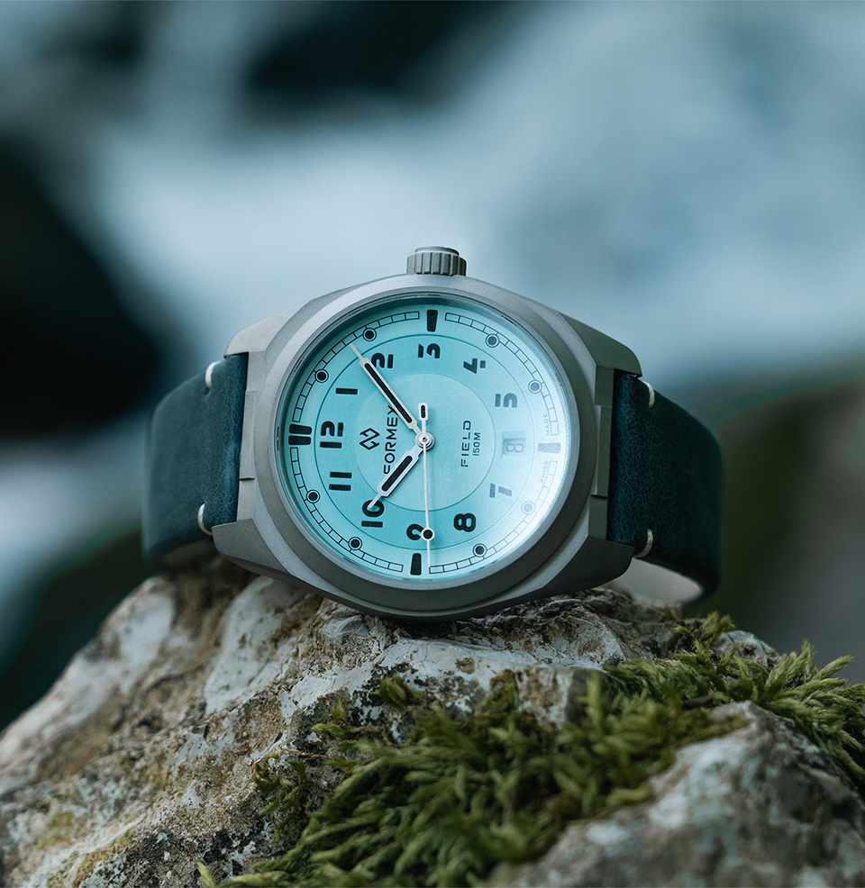 Field Automatic 40mm Gen 2 Matte titanium for stealthy, low-reflection finish