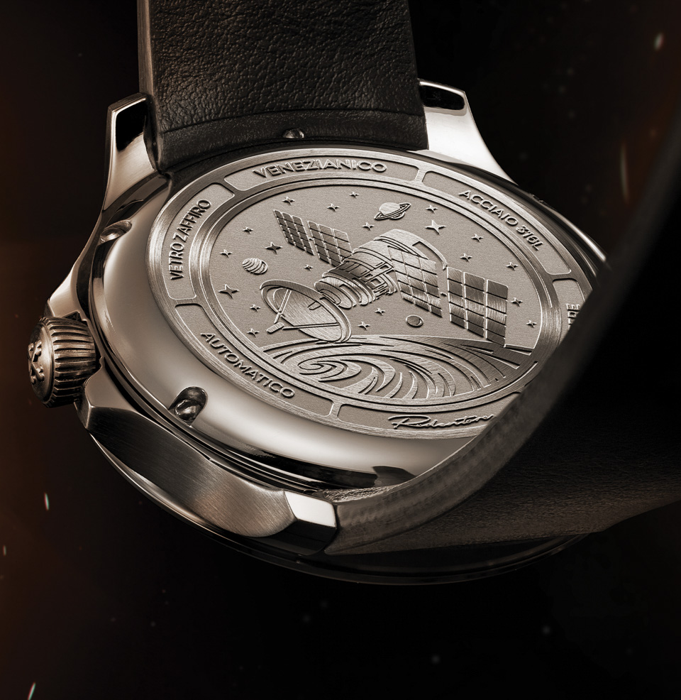 Redentore Ultrablack 40 Engraved caseback