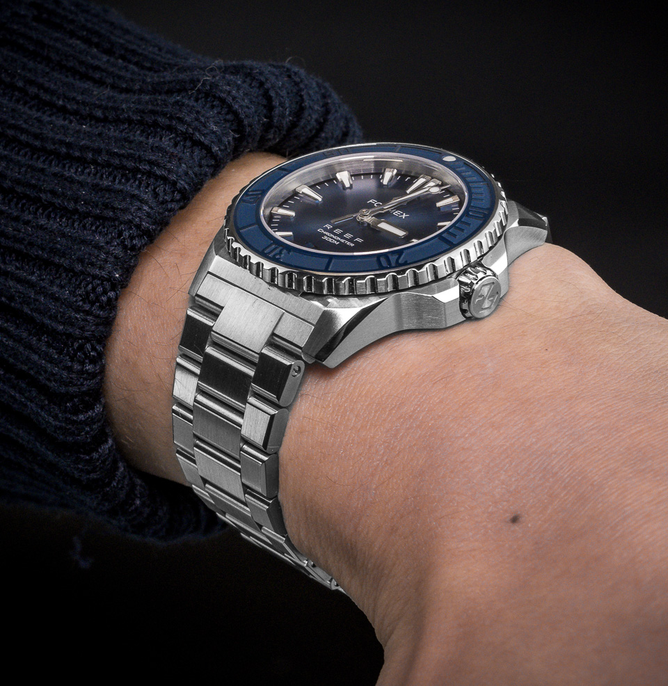 REEF 39.5mm Automatic Chronometer 300M Predominantly Brushed Finish