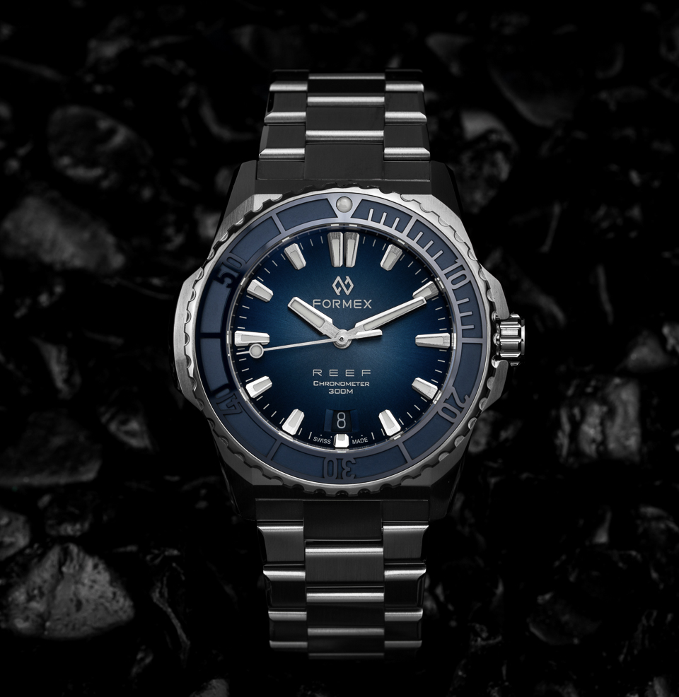 REEF 39.5mm Automatic Chronometer 300M The Reef 39.5 Diver