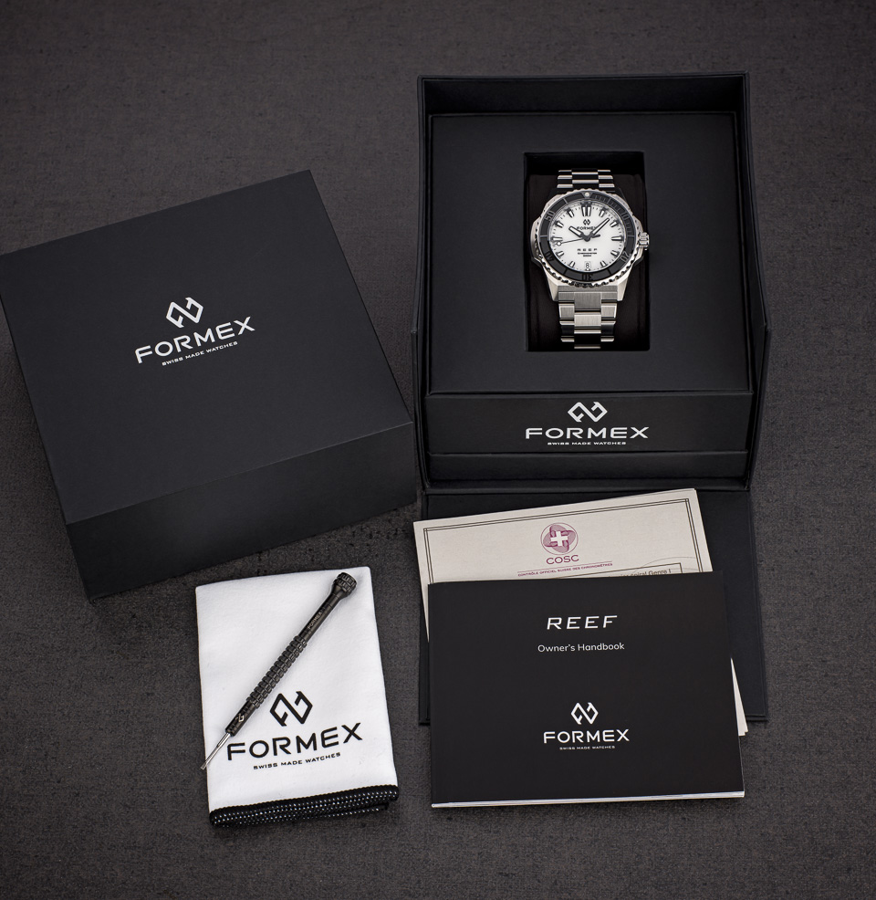 REEF 39.5mm Automatic Chronometer 300M A full set