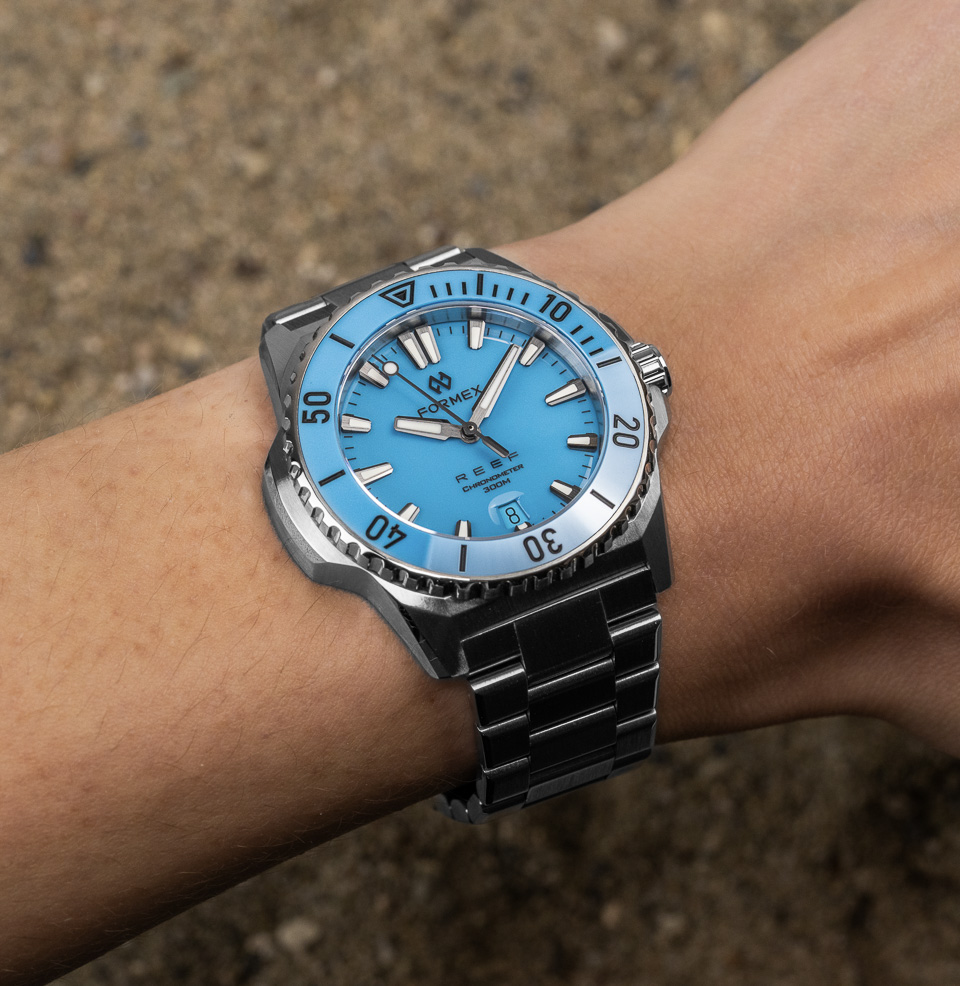 REEF 39.5mm Automatic Chronometer 300M Compact Stainless Steel Case