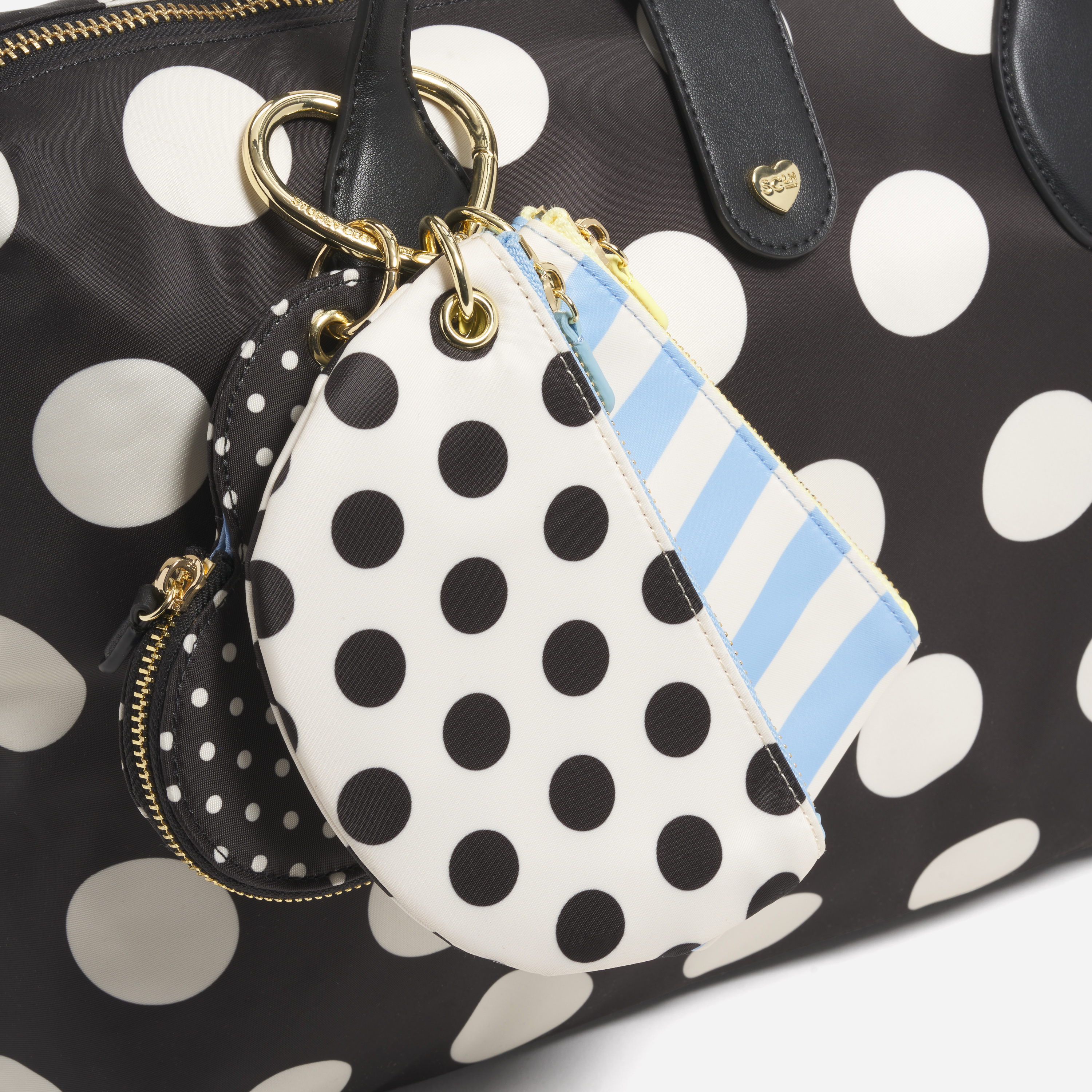 Dots & Stripes Multi Pouch Charm Set | Stoney Clover Lane
