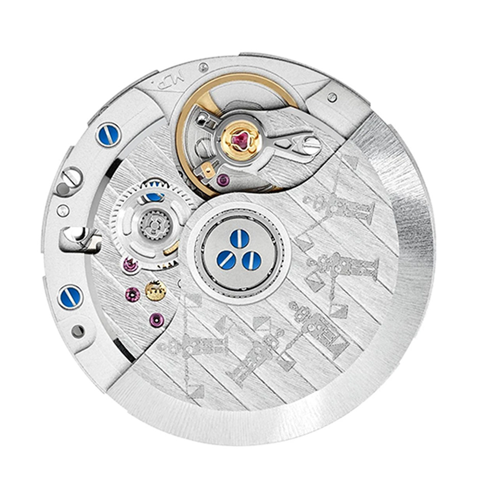SPECTRA Blue Swiss-made La Joux-Perret ROBOT G100 movement