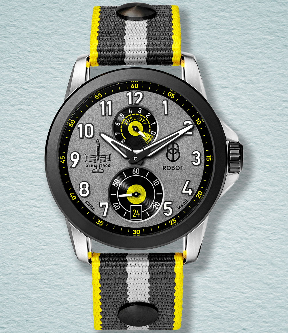 Albatros Manual Wind 8-Day Power Reserve
