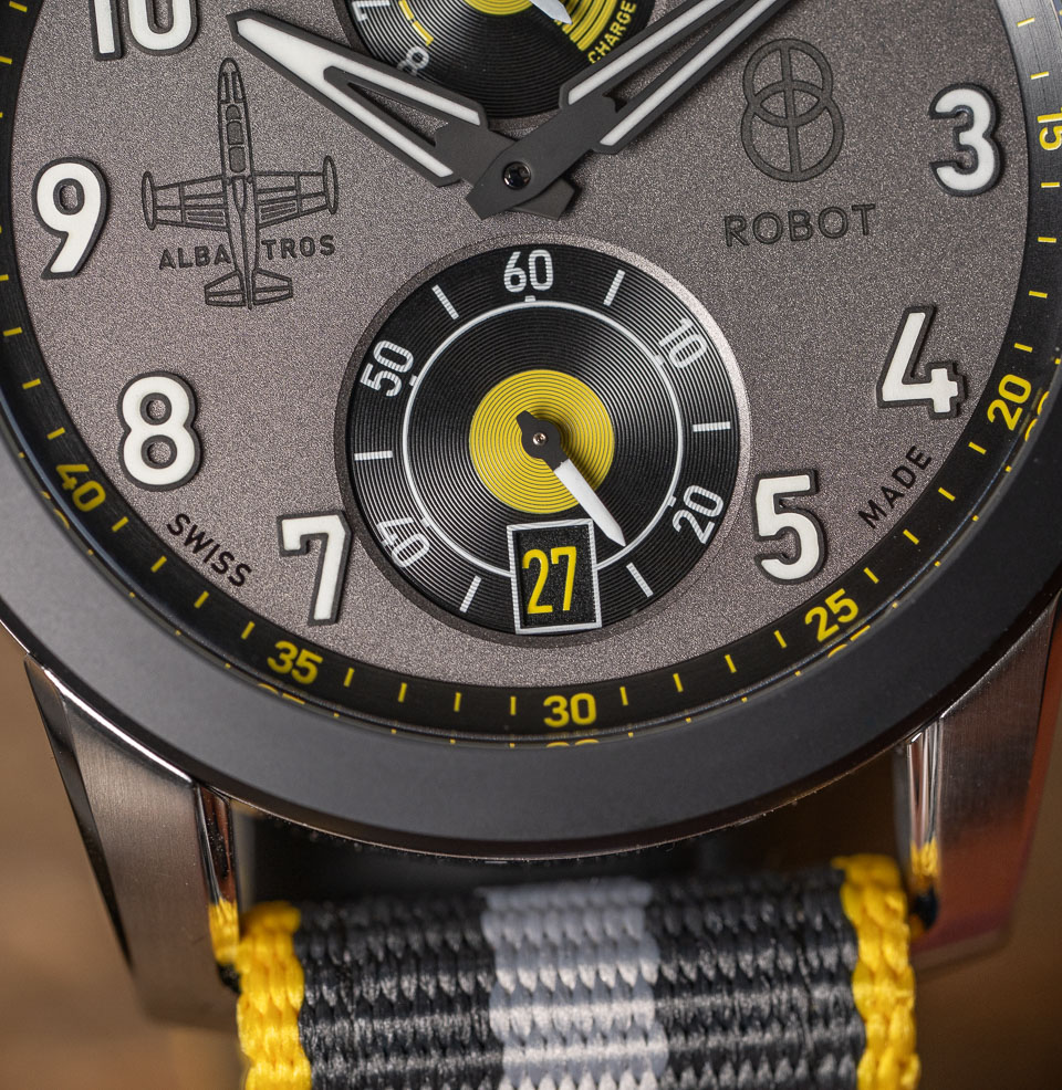 Albatros Manual Wind 8-Day Power Reserve Small seconds at 6 o'clock