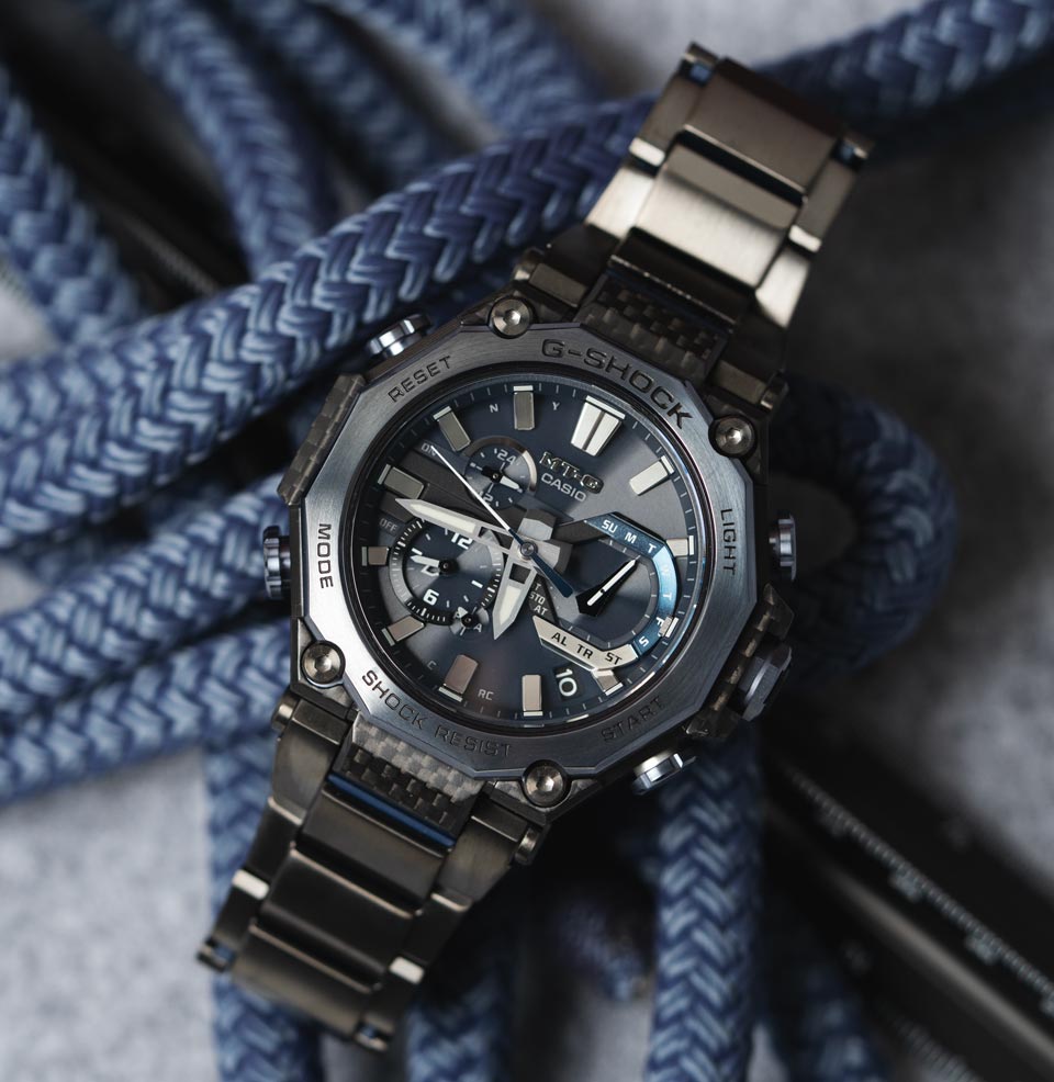 G-SHOCK MTG-B2000YBD-2A Blue Fusion Watch – Windup Watch Shop