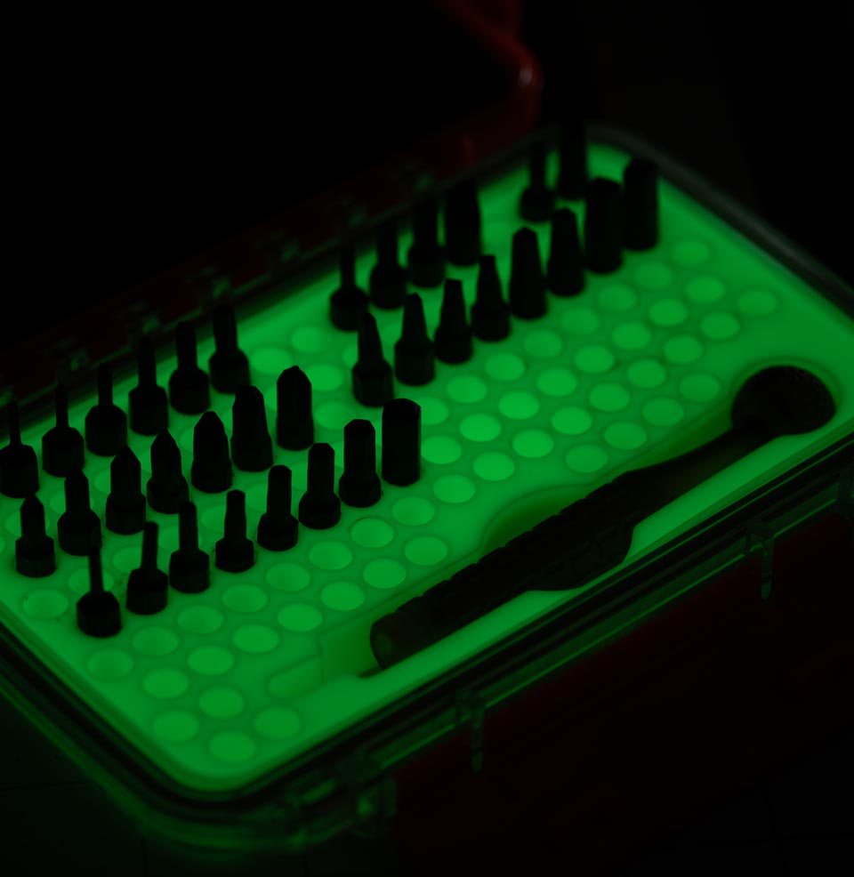 Ultem Complete Master Kit  - TPSMK - Precision Screwdriver Ultra-bright glow for night use