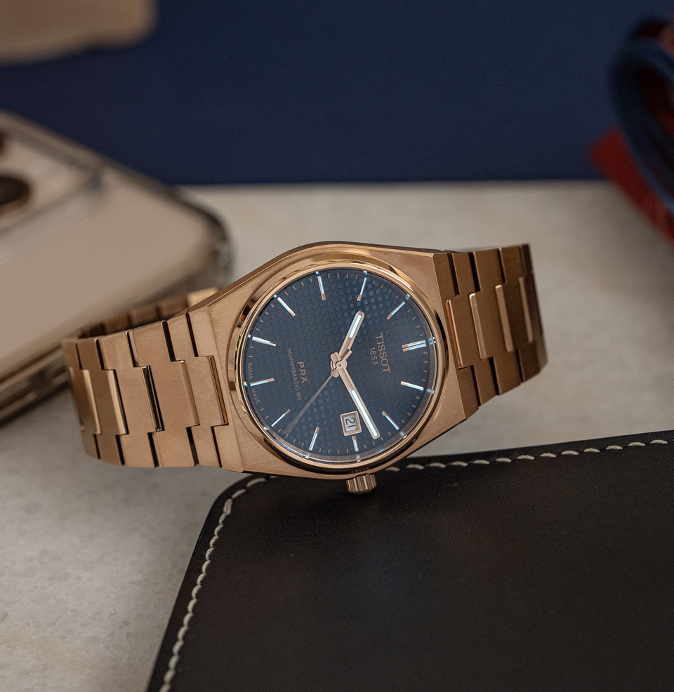 PRX POWERMATIC 80 40MM - Rose Gold Integrated bracelet