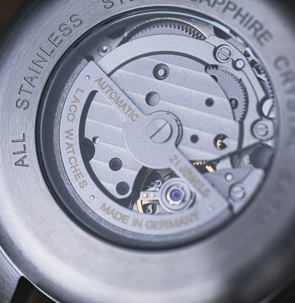 Valencia Navy Watches Laco 21 movement