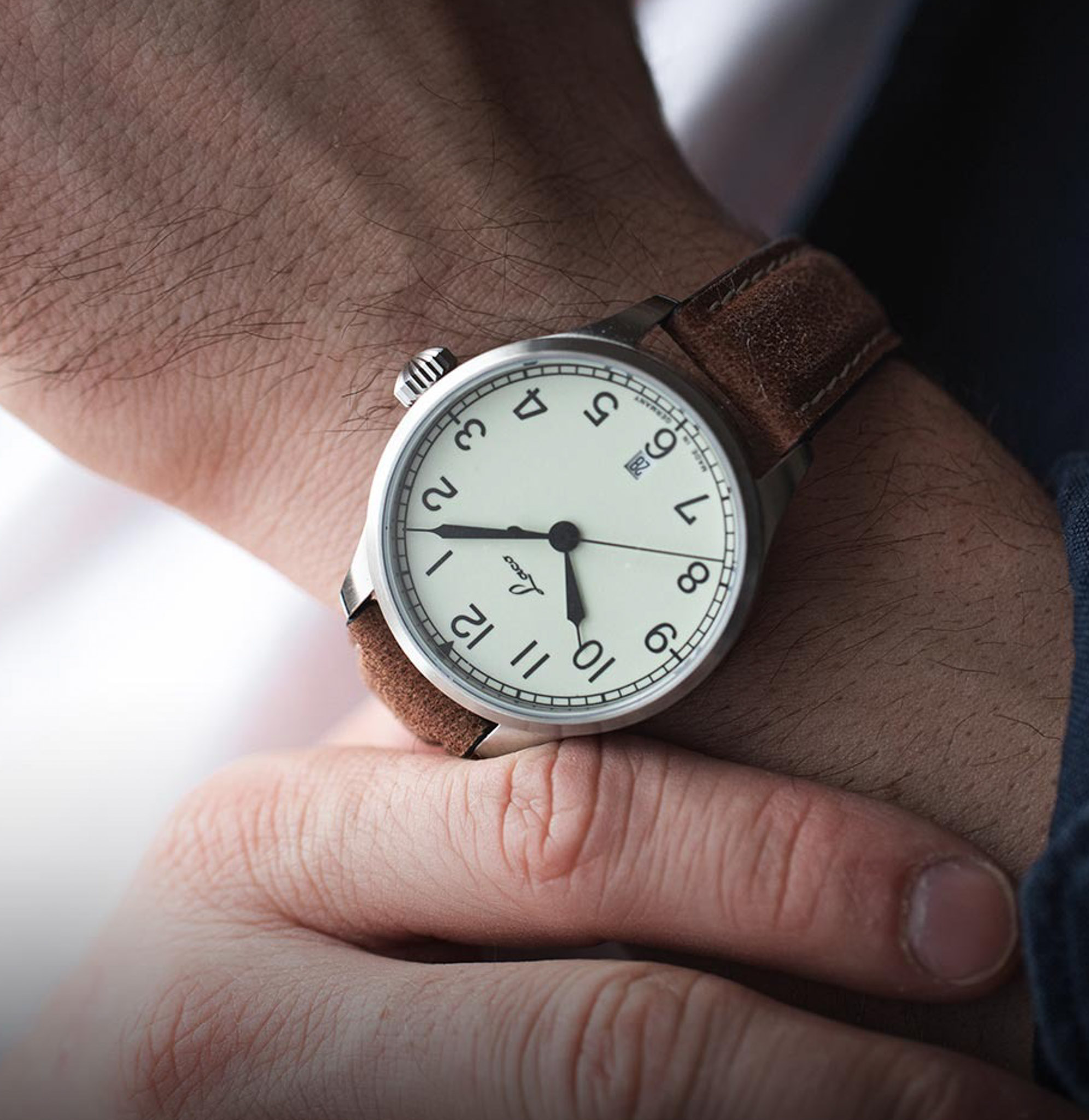 Valencia Navy Watches 39mm Stainless Steel Case