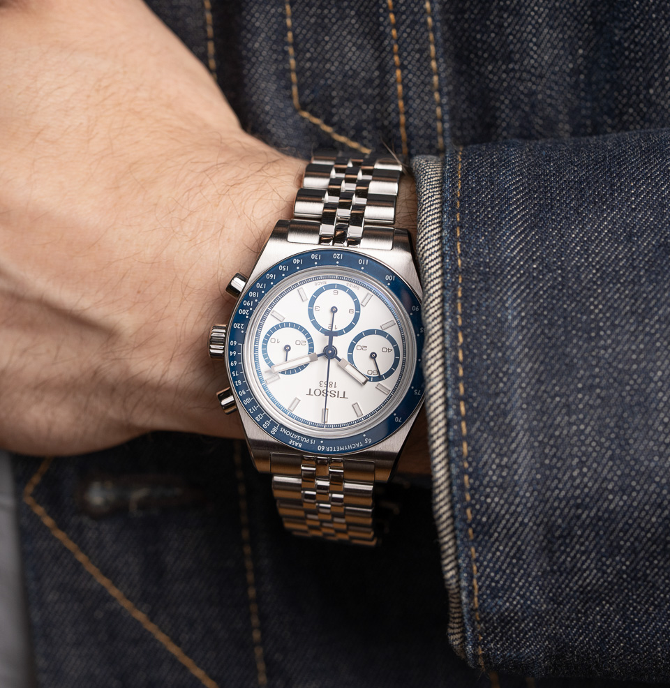 PR516 Automatic Chronograph 41mm with a 49mm lug-to-lug.
