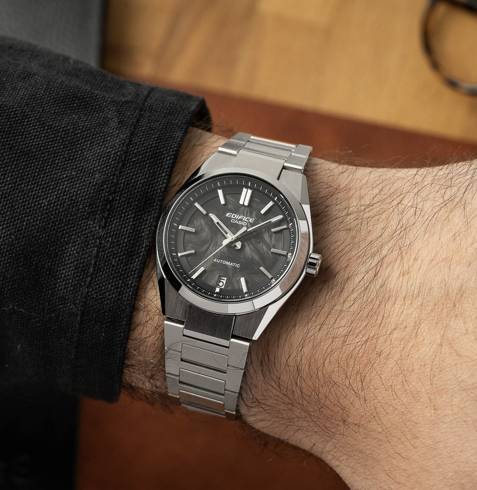 Edifice Automatic EFK-100 Series 39mm Stainless Steel Case