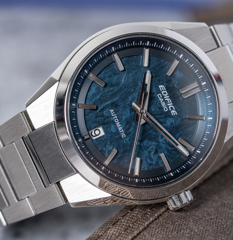 Edifice Automatic EFK-100 Series Blue Dial