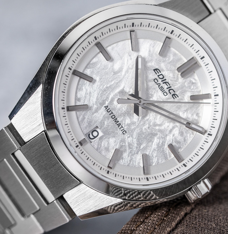Edifice Automatic EFK-100 Series Silver DIal