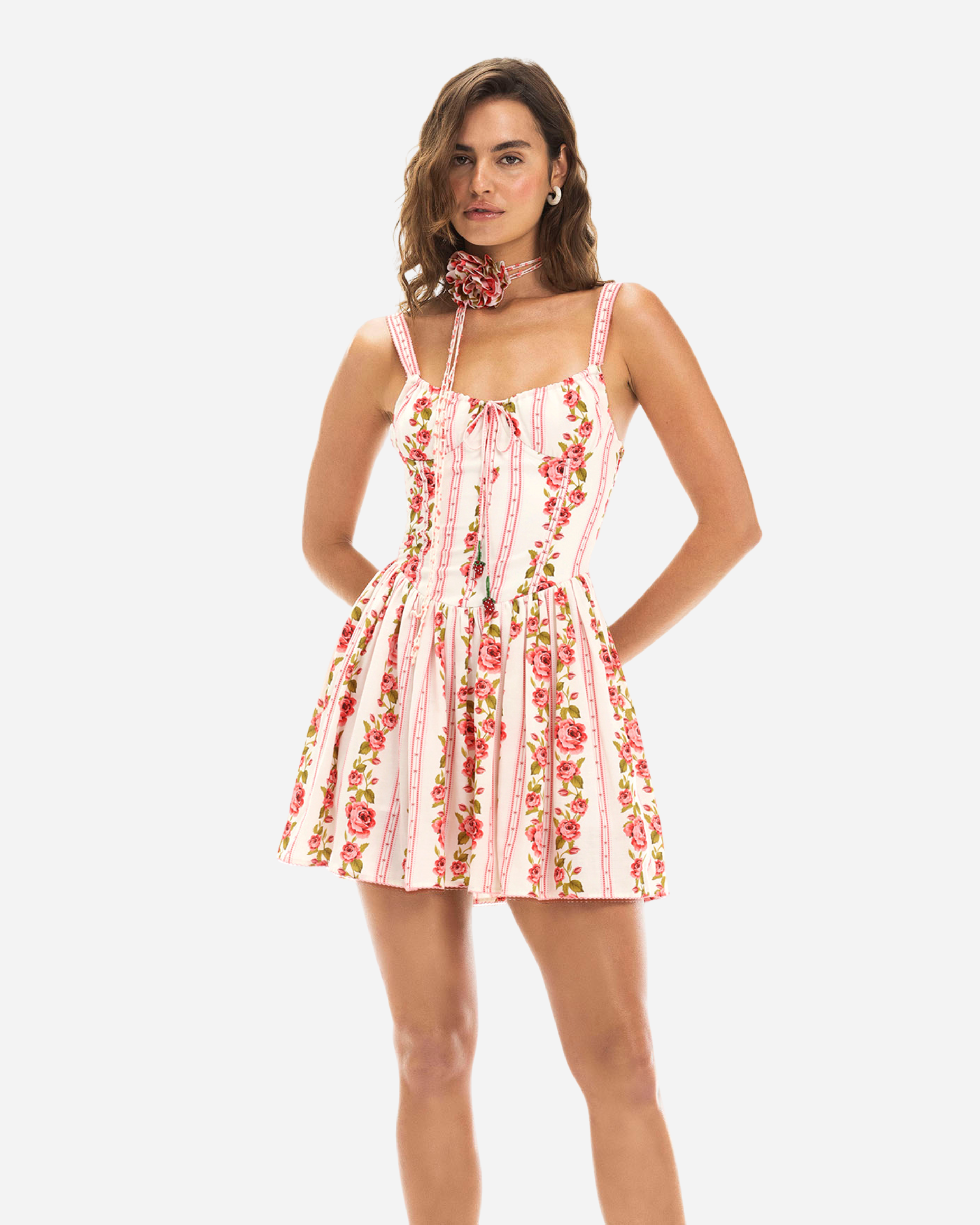 Spring Mini Dress by Stoney Clover Lane | Small | Cotton Spring Mini Dress by Stoney Clover Lane | Small | Cotton