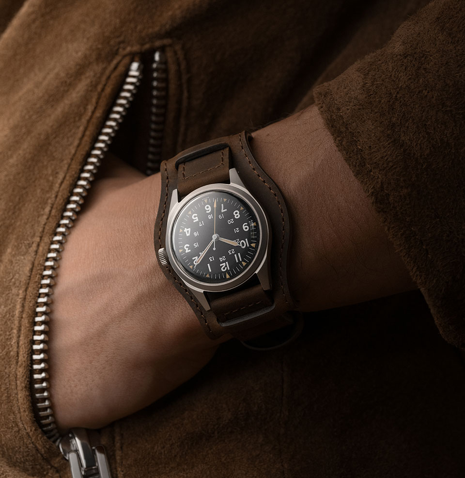 DTU-2A/P 34mm stainless steel case