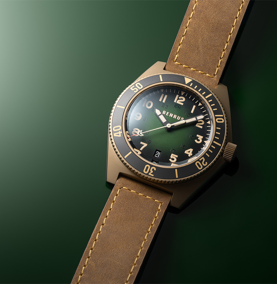 BENRUS TYPE 2 UJ WATCH – Windup Watch Shop
