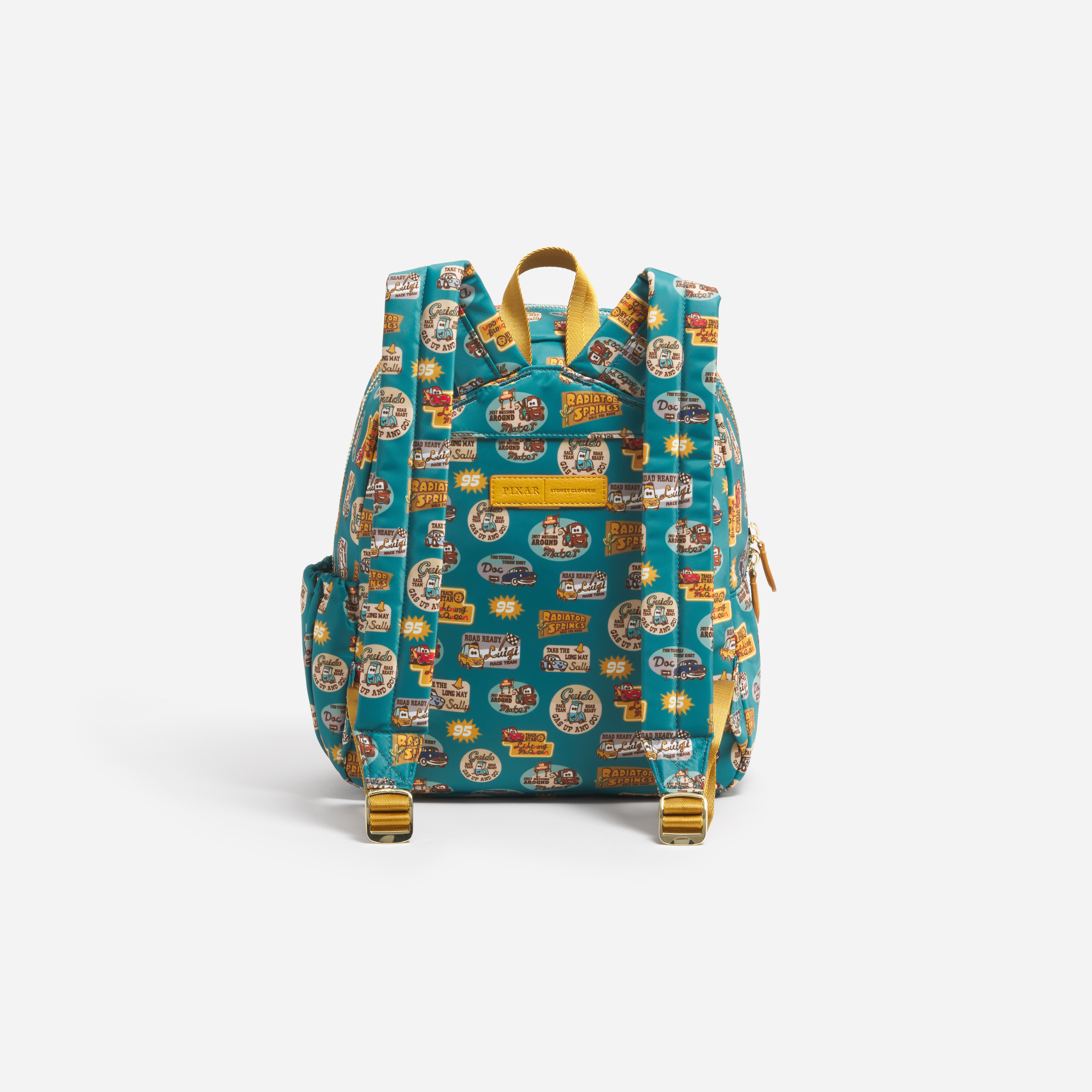 cars loungefly mini backpack Vault Disney Pixar Fillmore The Bag Dude It is made of faux leather and features a top zipper closure and front zippered pocket Cars | Disney Pixar Loungefly