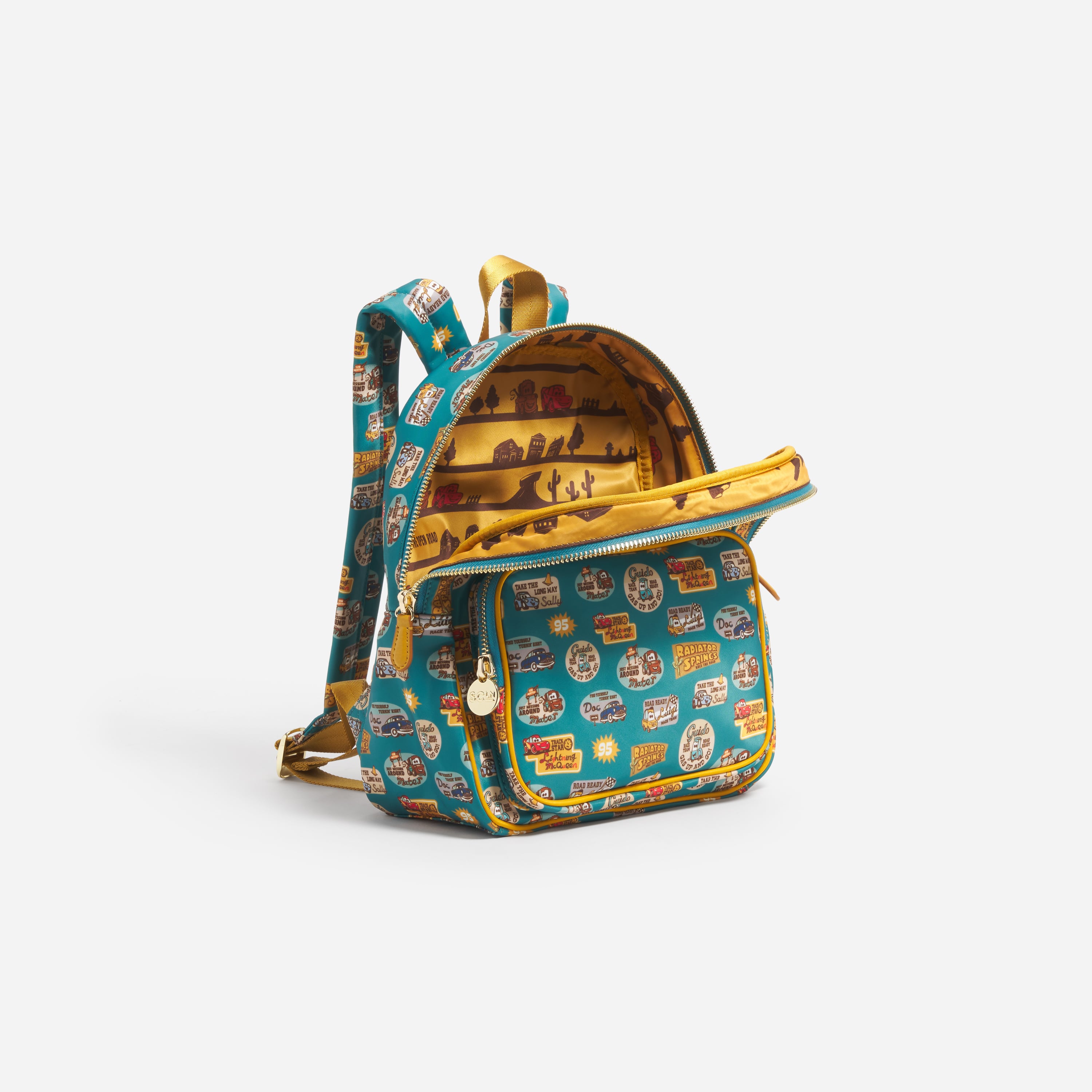disney cars mini toddler backpack w with Lunch Box for Preschool Boys Girls The Disney Pixar Cars Mini Backpack in the Cars colorway is the premium compact backpack from the SCL x Disney Pixar Cars collection Disney Pixar Cars Mini Backpack