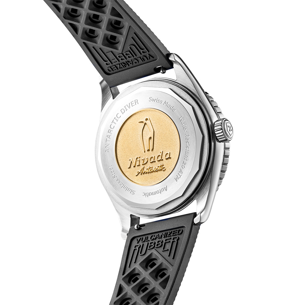 Aquamar Diver Embossed Caseback