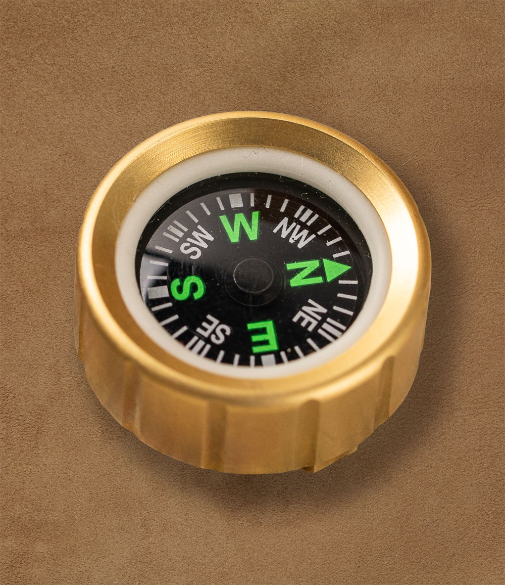 Brass-Trail Wrist Compass by Maratac®