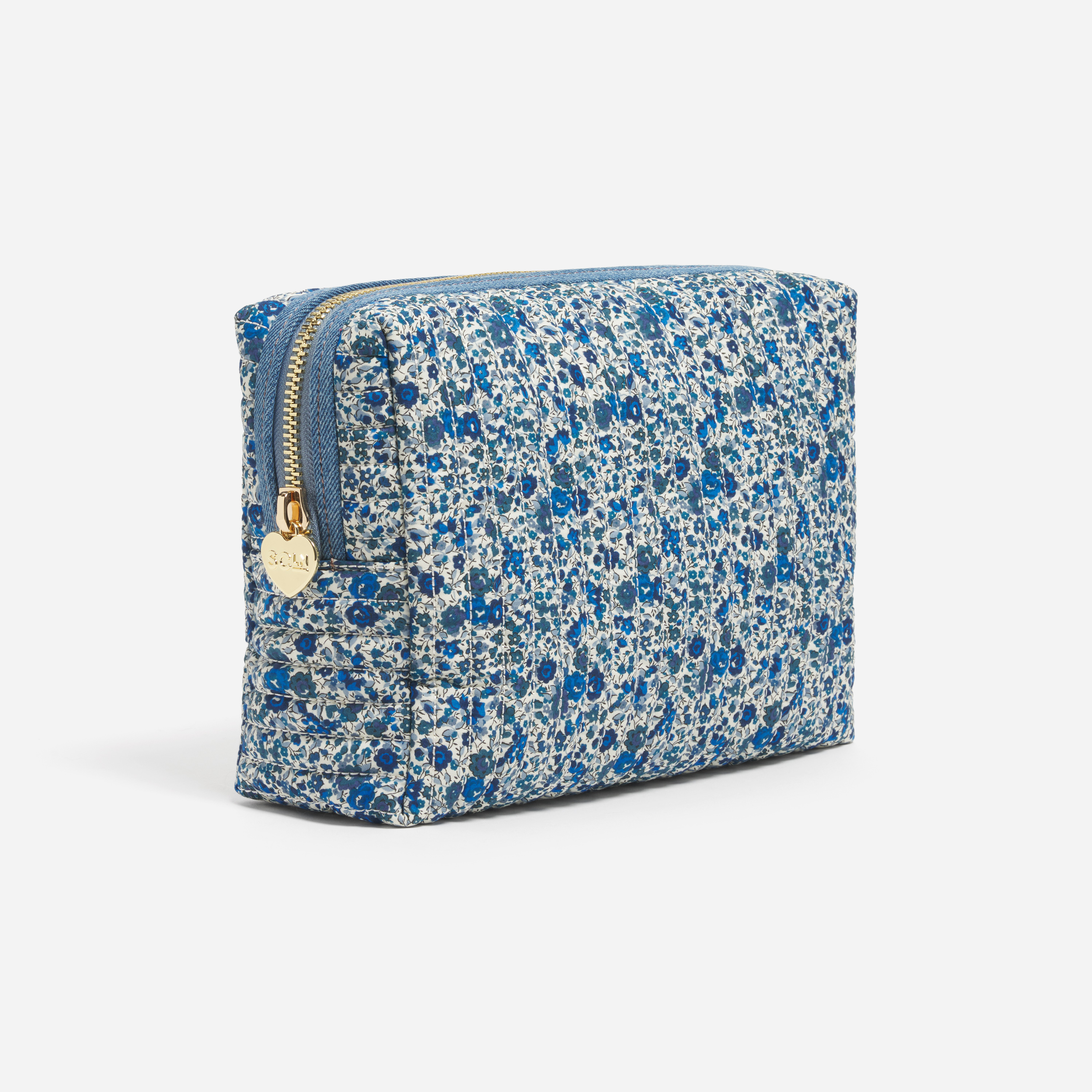 Large Pouch Made with Liberty Fabric