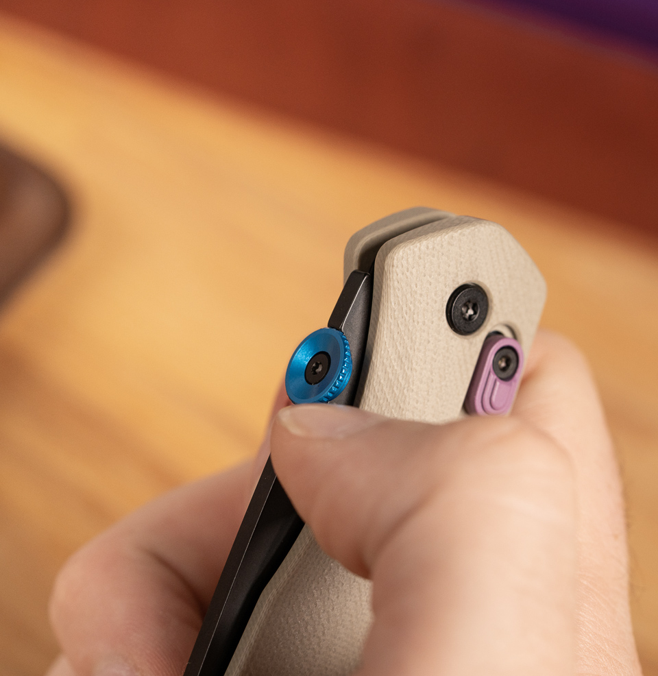 The Carter Thumb Disk Opening