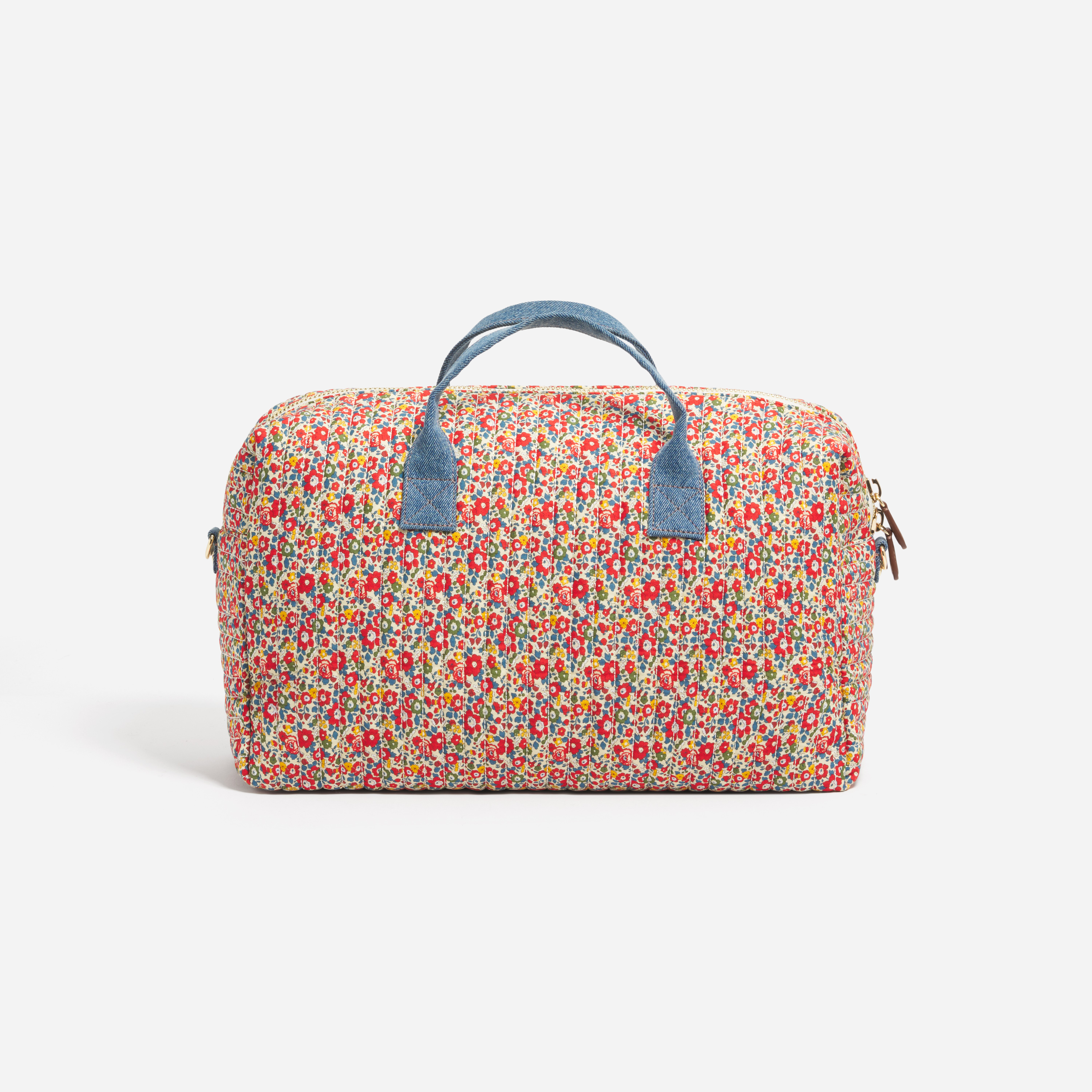 Pocket Duffle Bag Made with Liberty Fabric