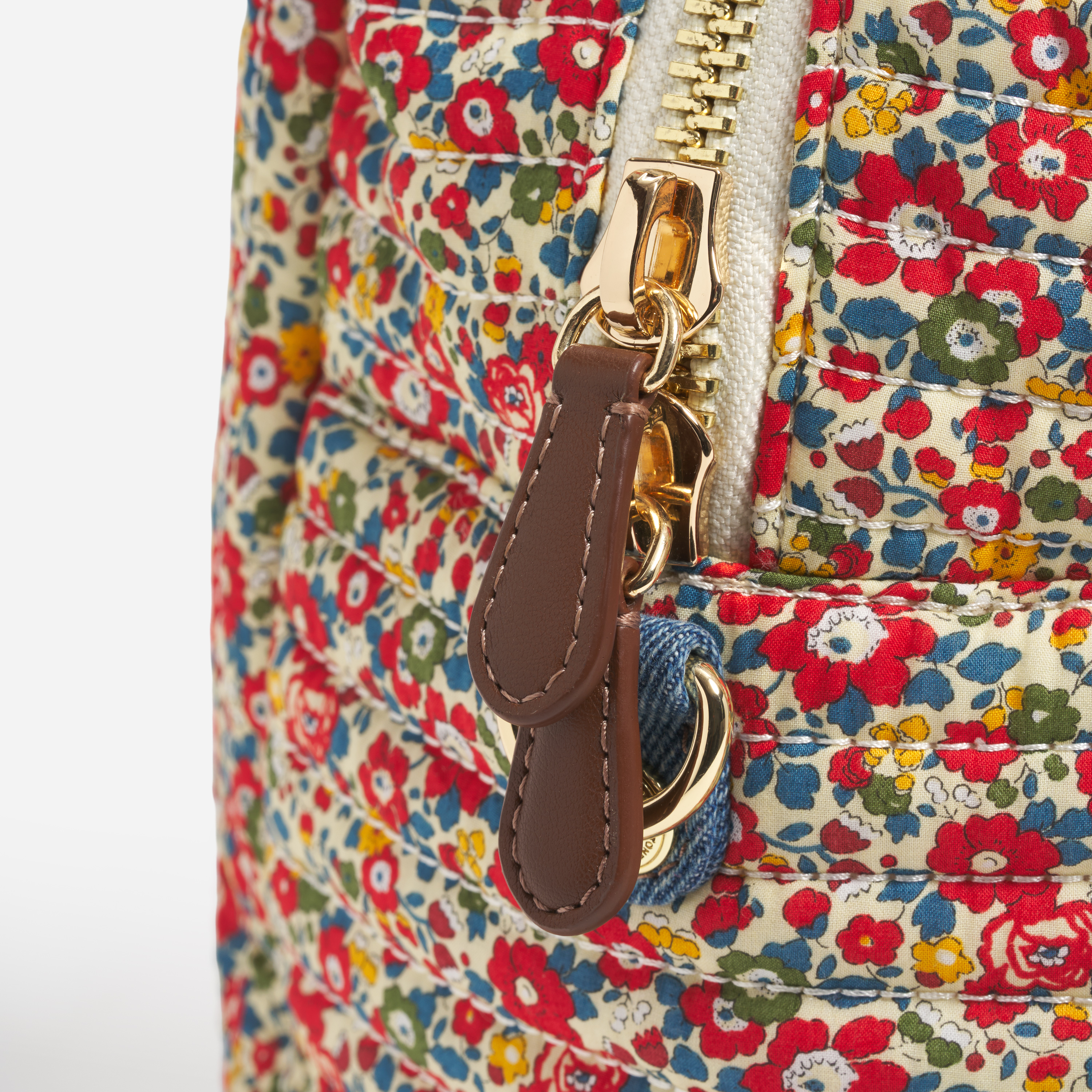 Pocket Duffle Bag Made with Liberty Fabric