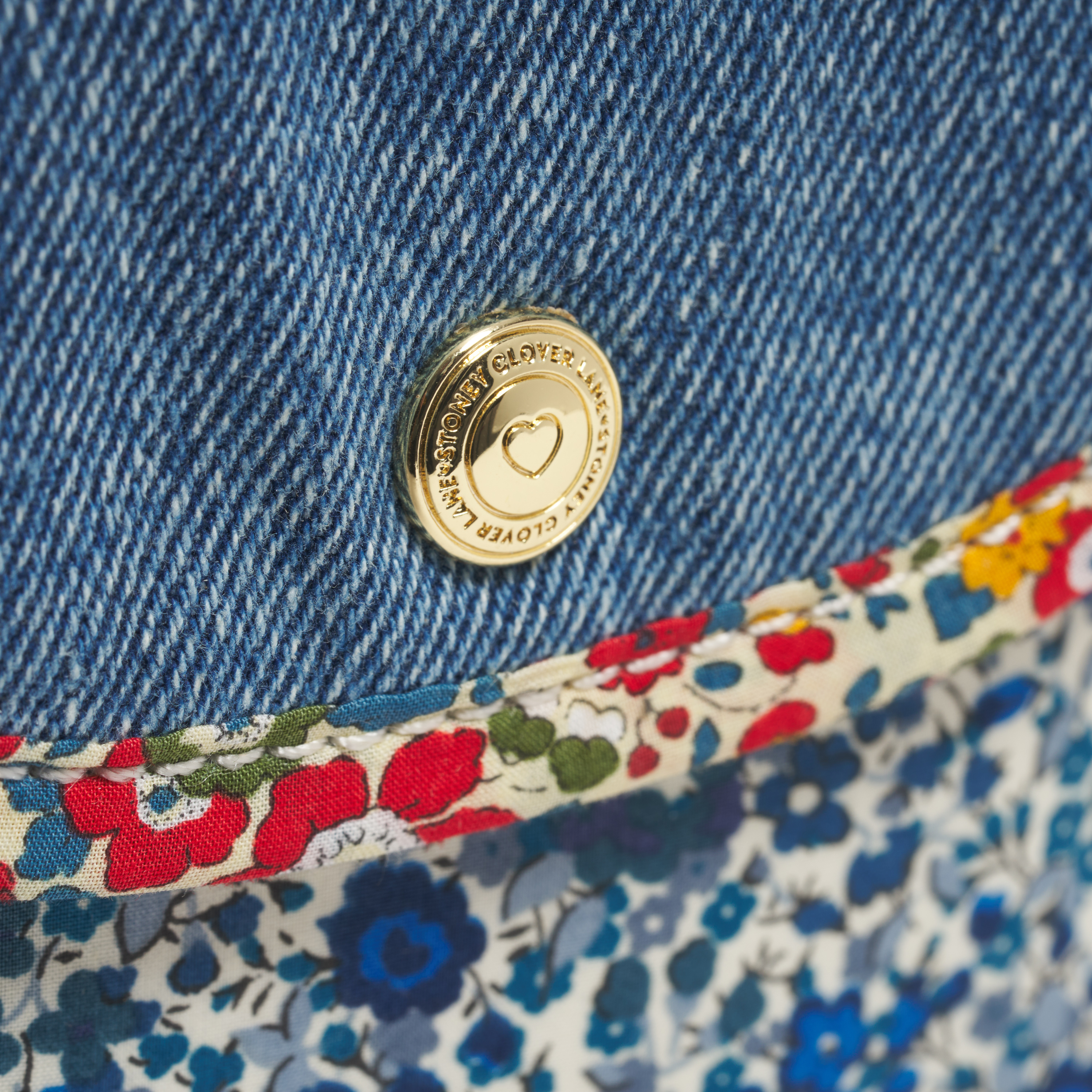 Pocket Duffle Bag Made with Liberty Fabric