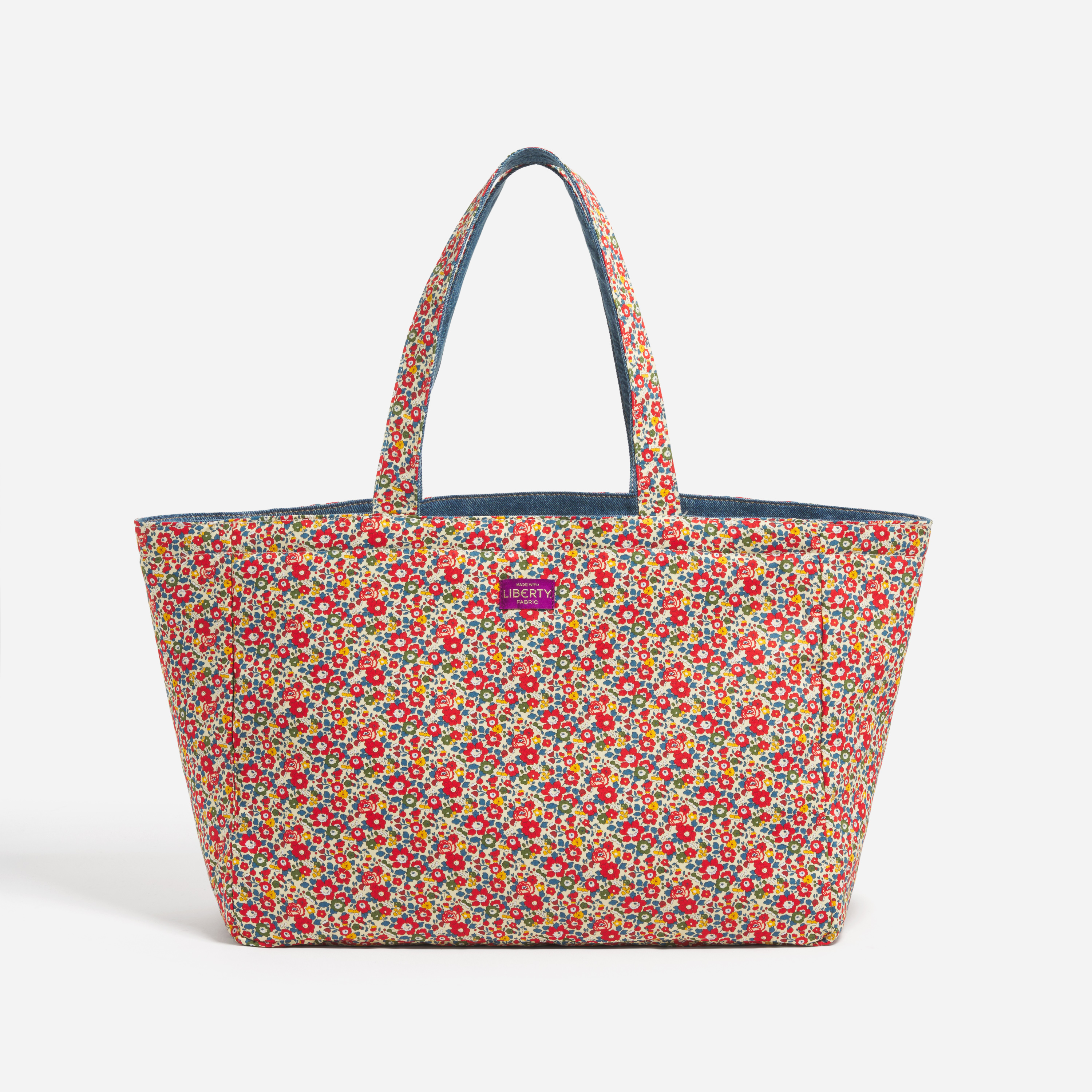 Medium Everything Tote Made with Liberty Fabric