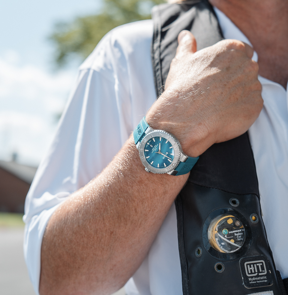 Aquis Date New York Harbor Limited Edition II Wears Well