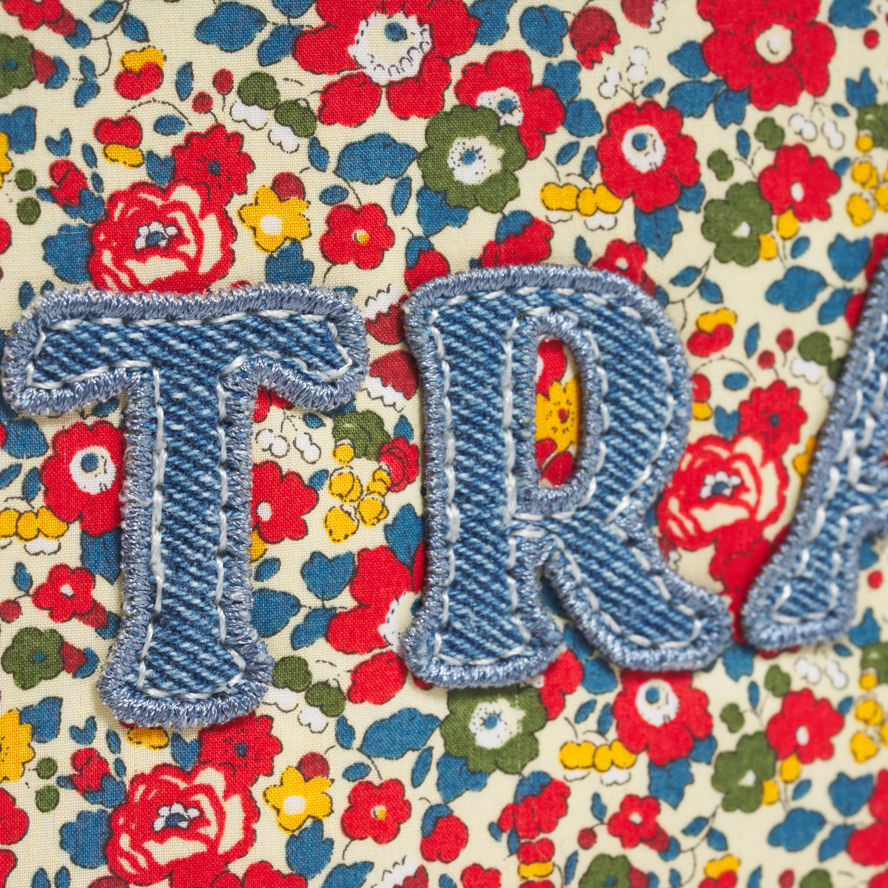 Large Pouch Made with Liberty Fabric