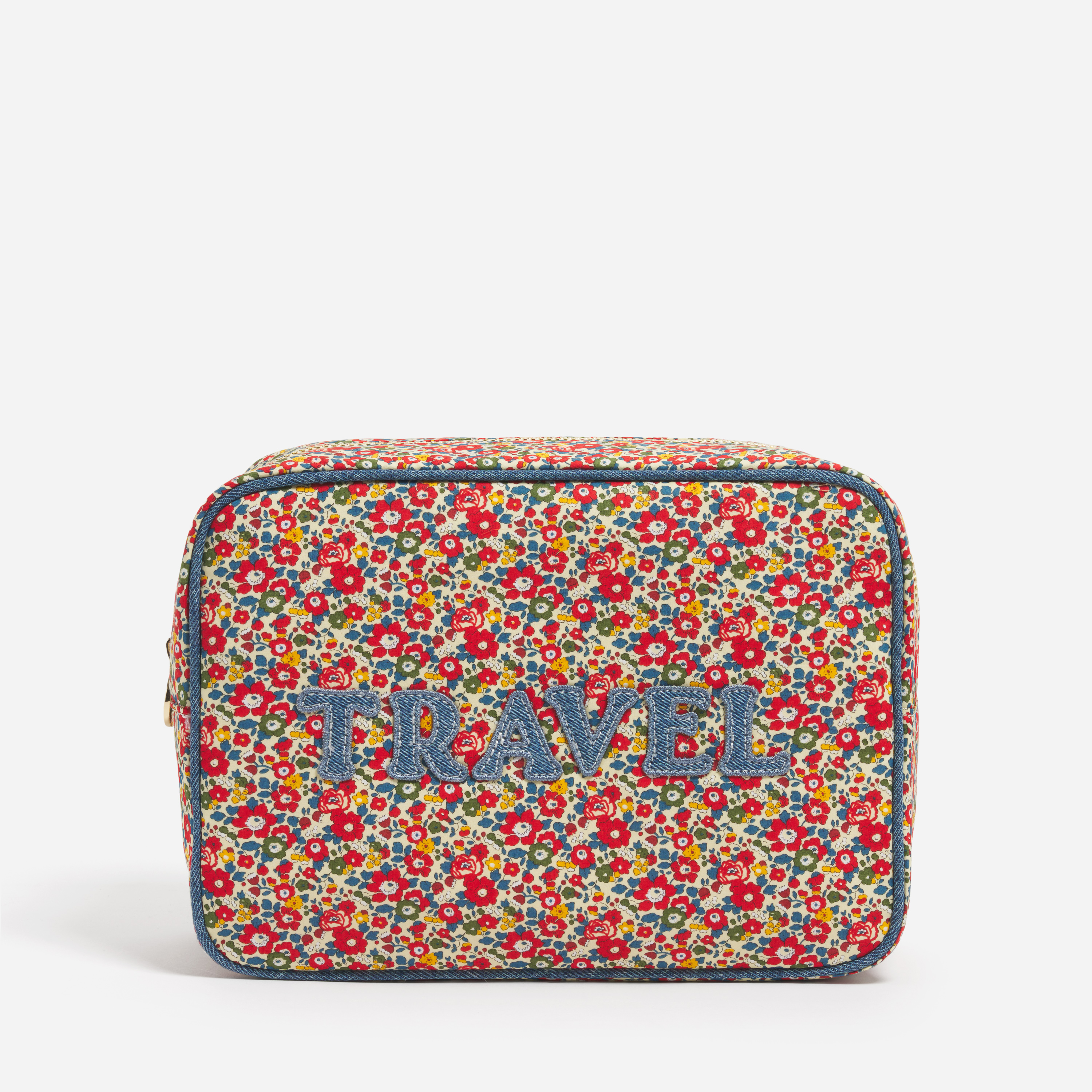 Large Pouch Made with Liberty Fabric