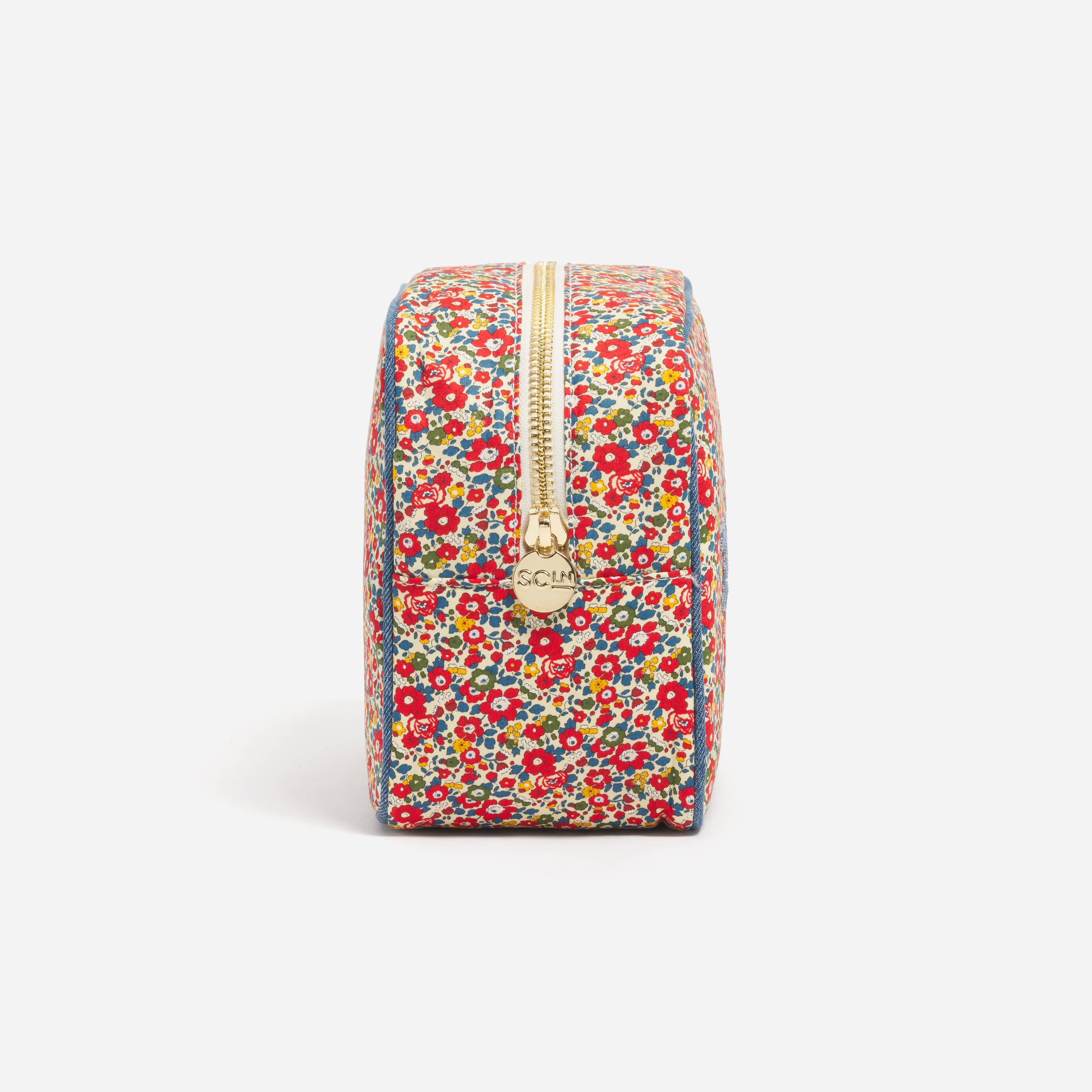 Large Pouch Made with Liberty Fabric
